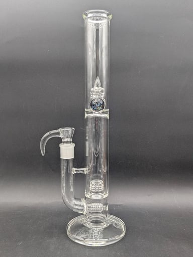 Preview pic of GREEK GLASS INLINE TO 360 GRID CAP TUBE W/ MARBLE