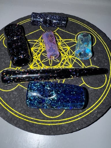 Preview pic of JF Glass Heady Joint/Blunt Tips & Poker/Packer