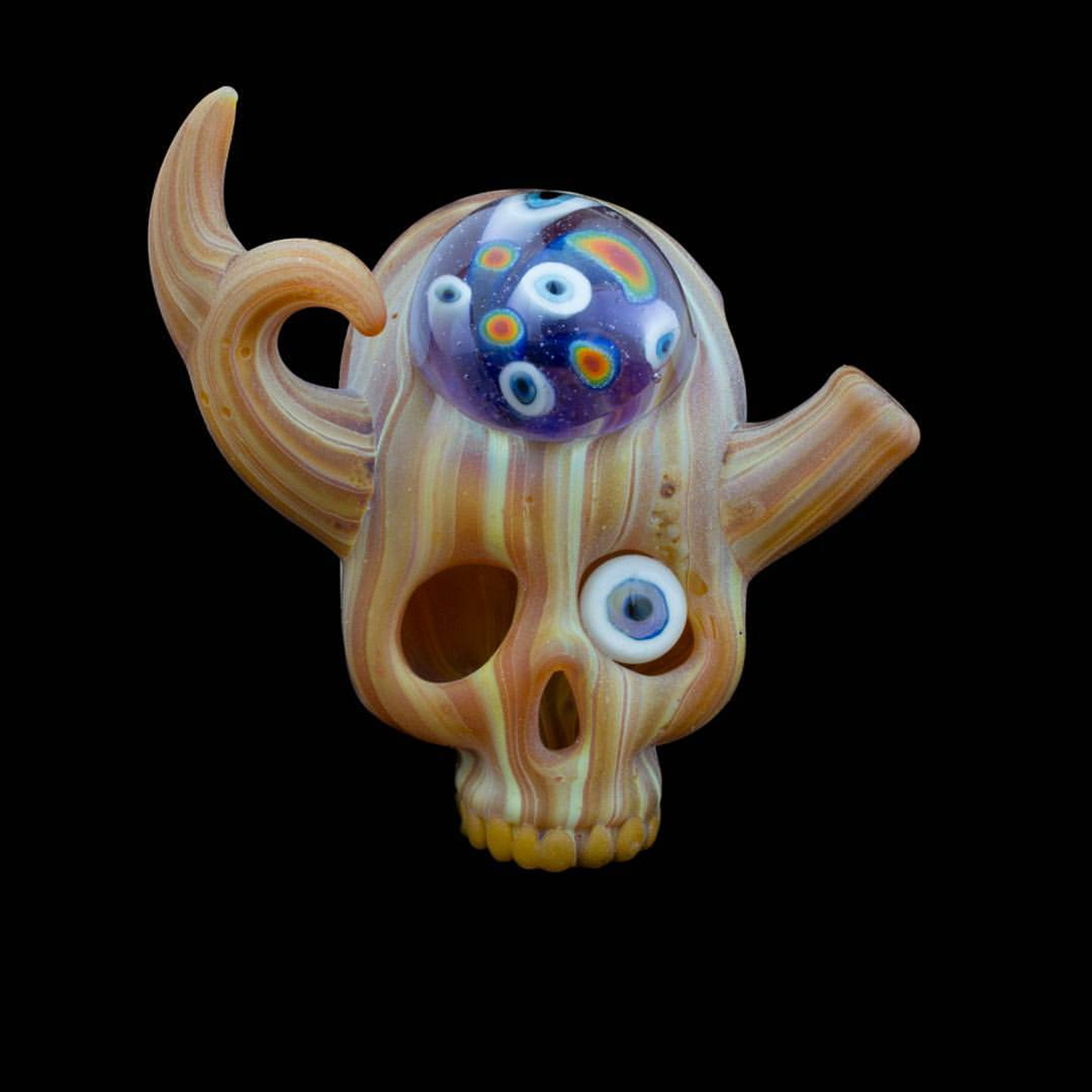Preview pic of Wookgrain skull Aquariust x Stormin Norman 2017 pendant team Japan