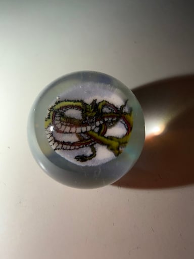 Preview pic of DBZ Shenron Top Marble by Keys Glass