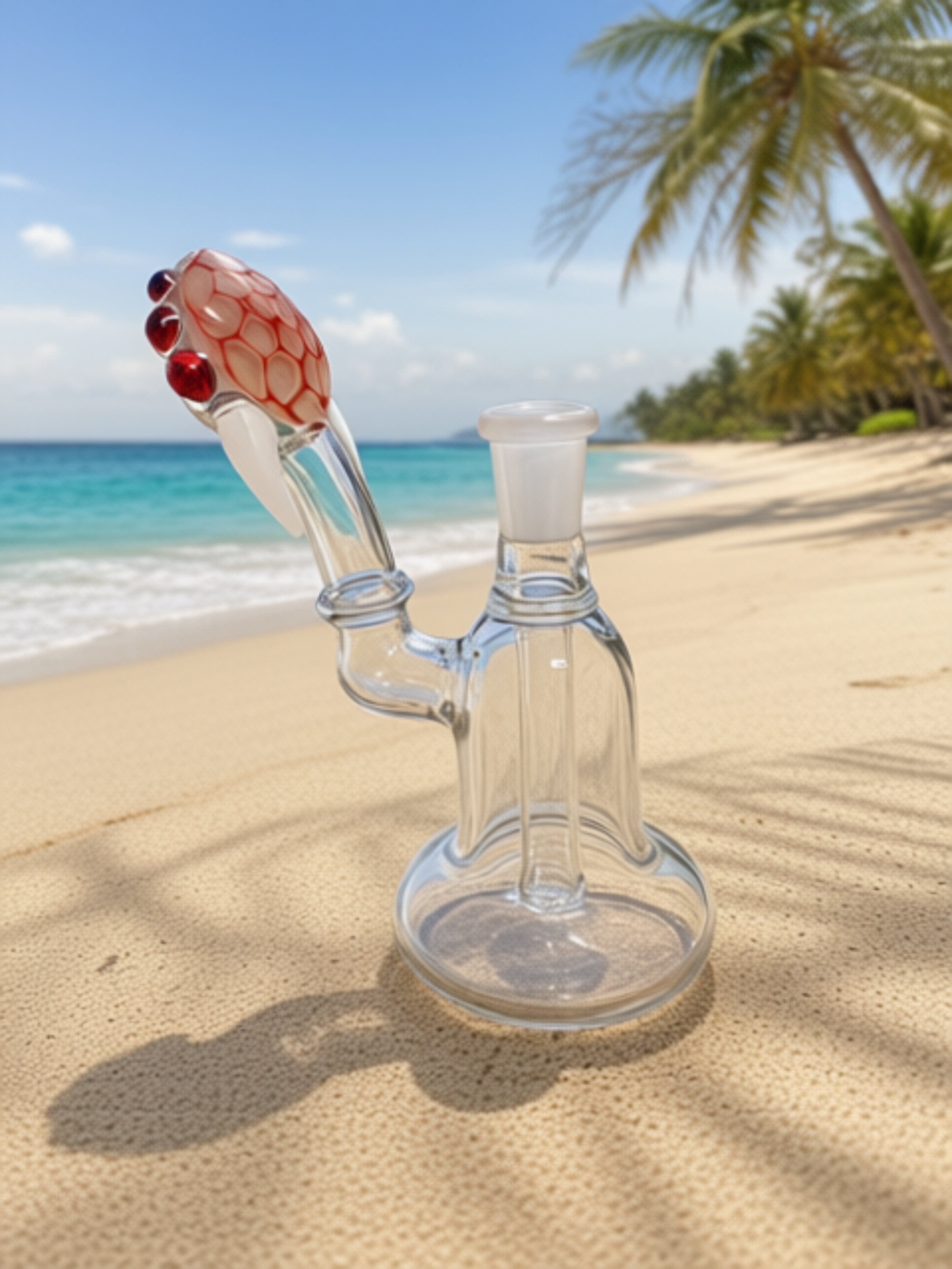 14mm surf city tubes honeycomb dab rig image 0