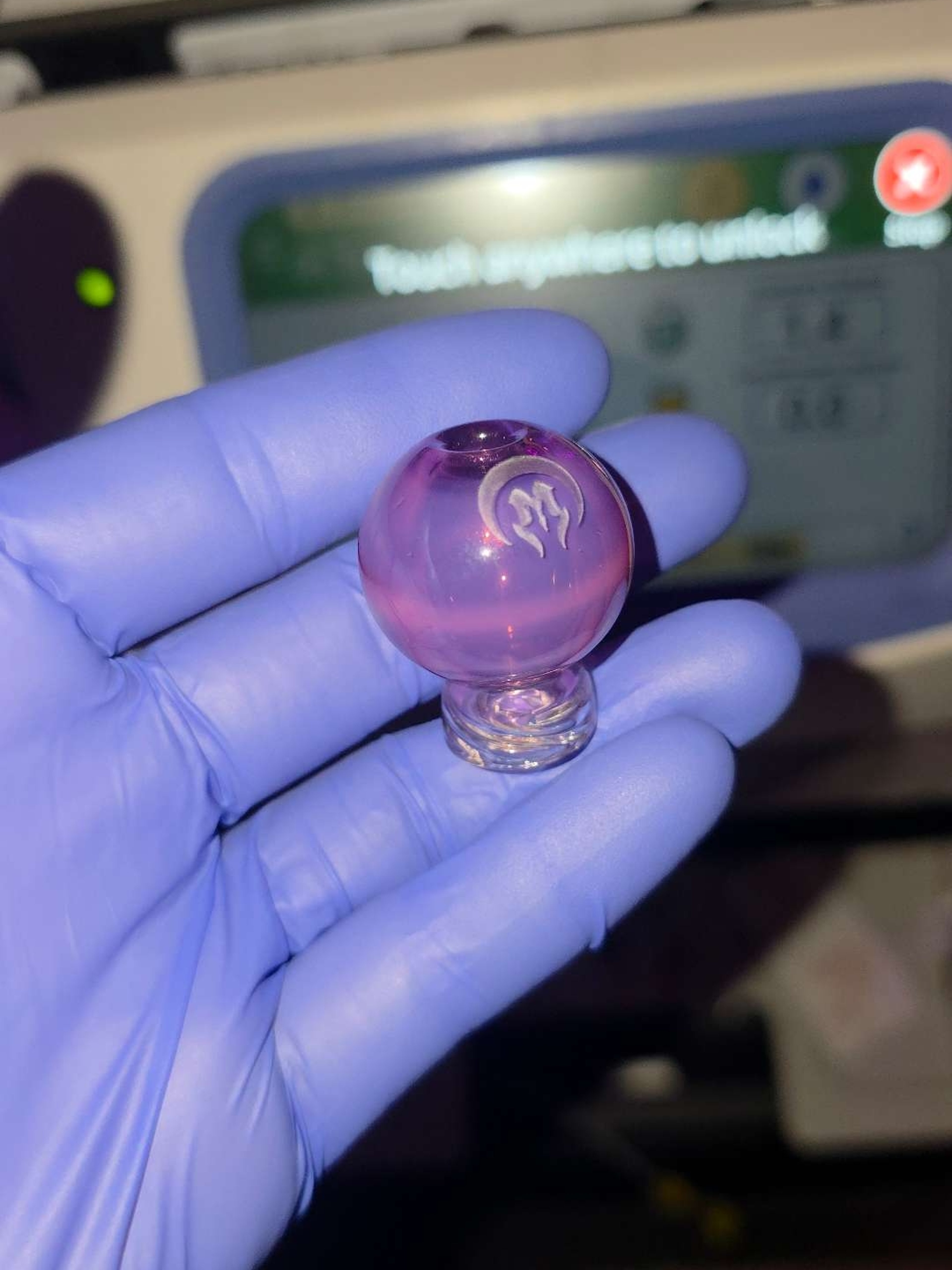 Preview pic of Mothership glass spinner cap