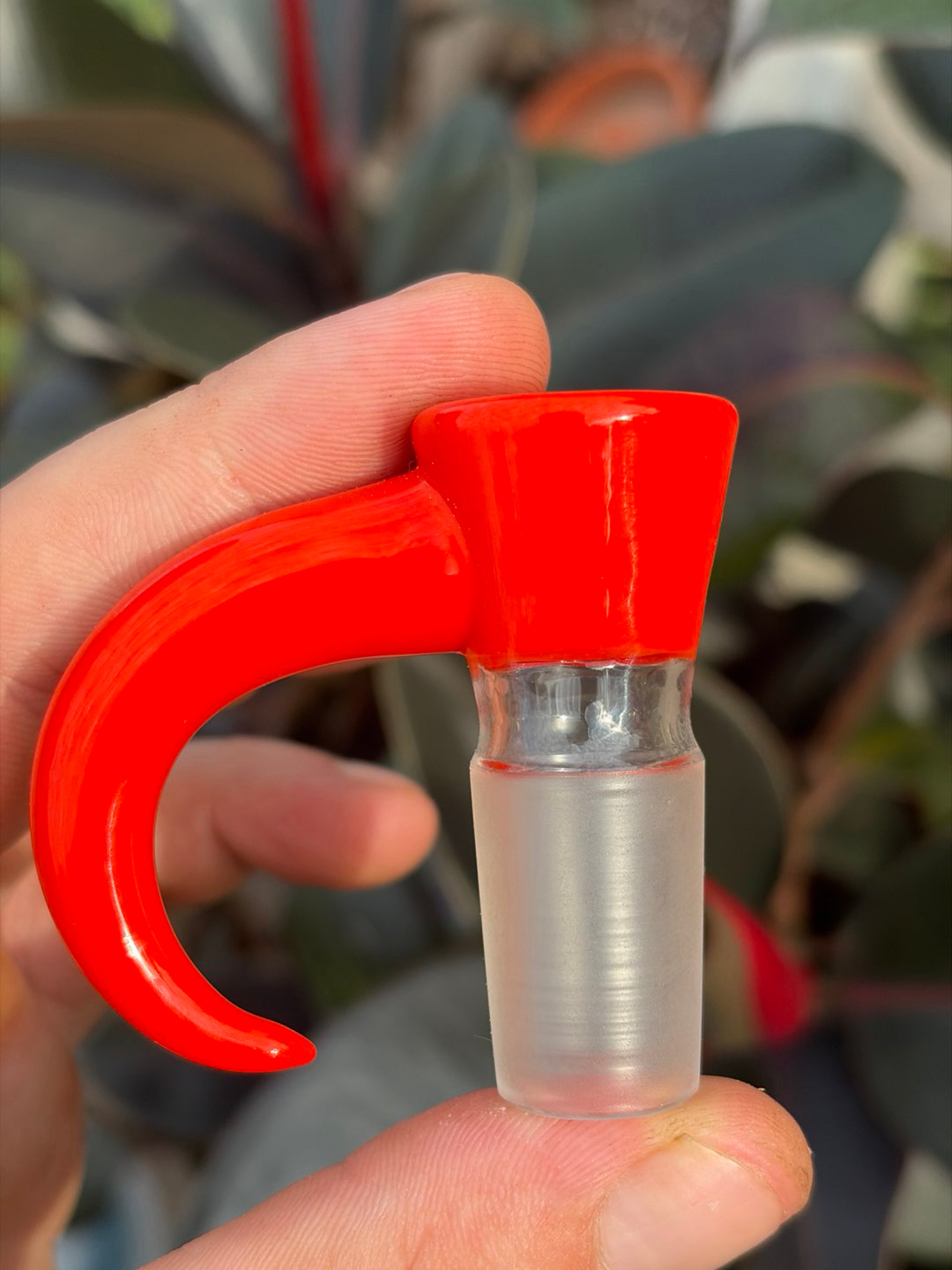 UreGlass 18mm 4 hole poppy slide image 0