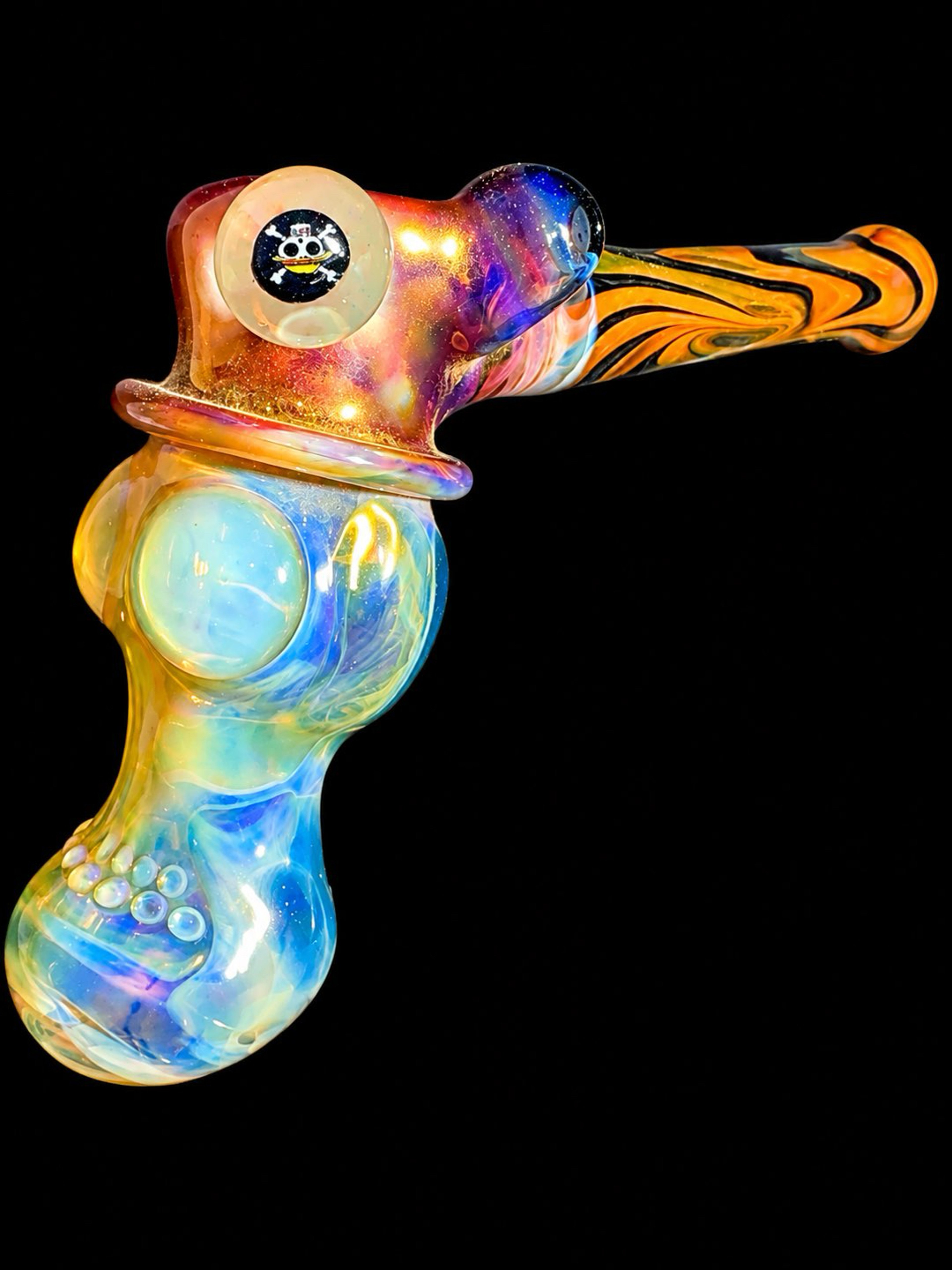 Preview pic of Bob Snodgrass Travis Wigger Chong pipe bong 420 Skull bowl