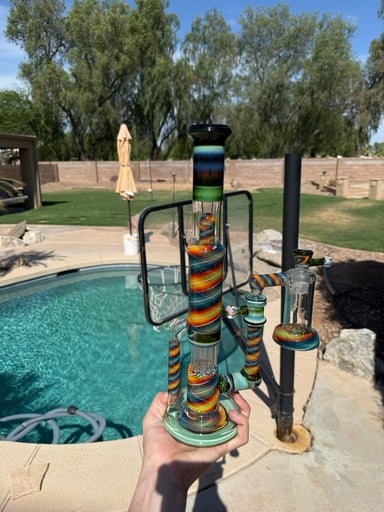 Preview pic of Leisure glass 18mm pillar recycler