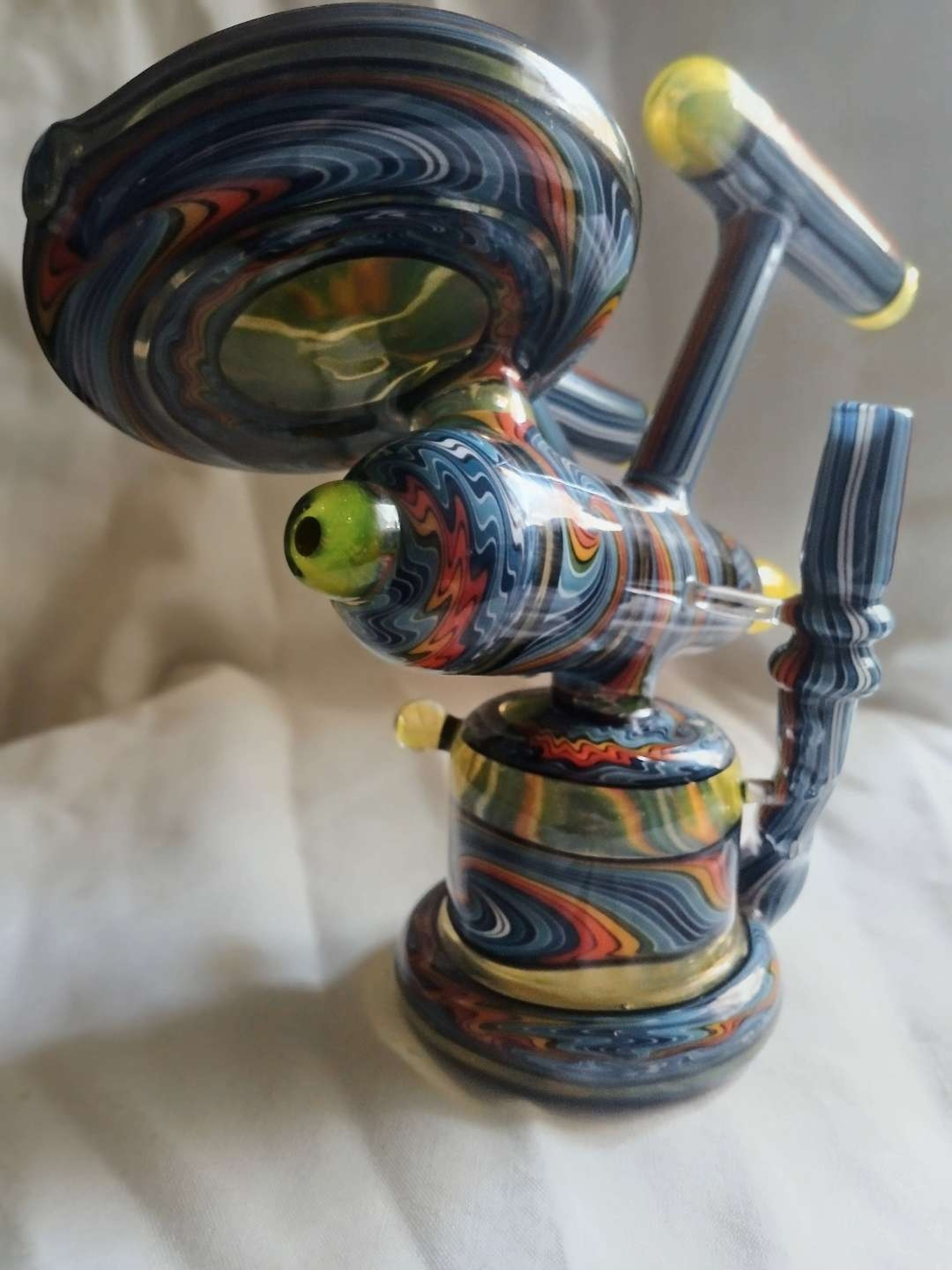 Preview pic of 🚀 VIRGIN GRAIL: Pre-Helix Boxfan Menzies Attributed U.S.S. Enterprise Starship Rig (OG Northstar Illuminati)