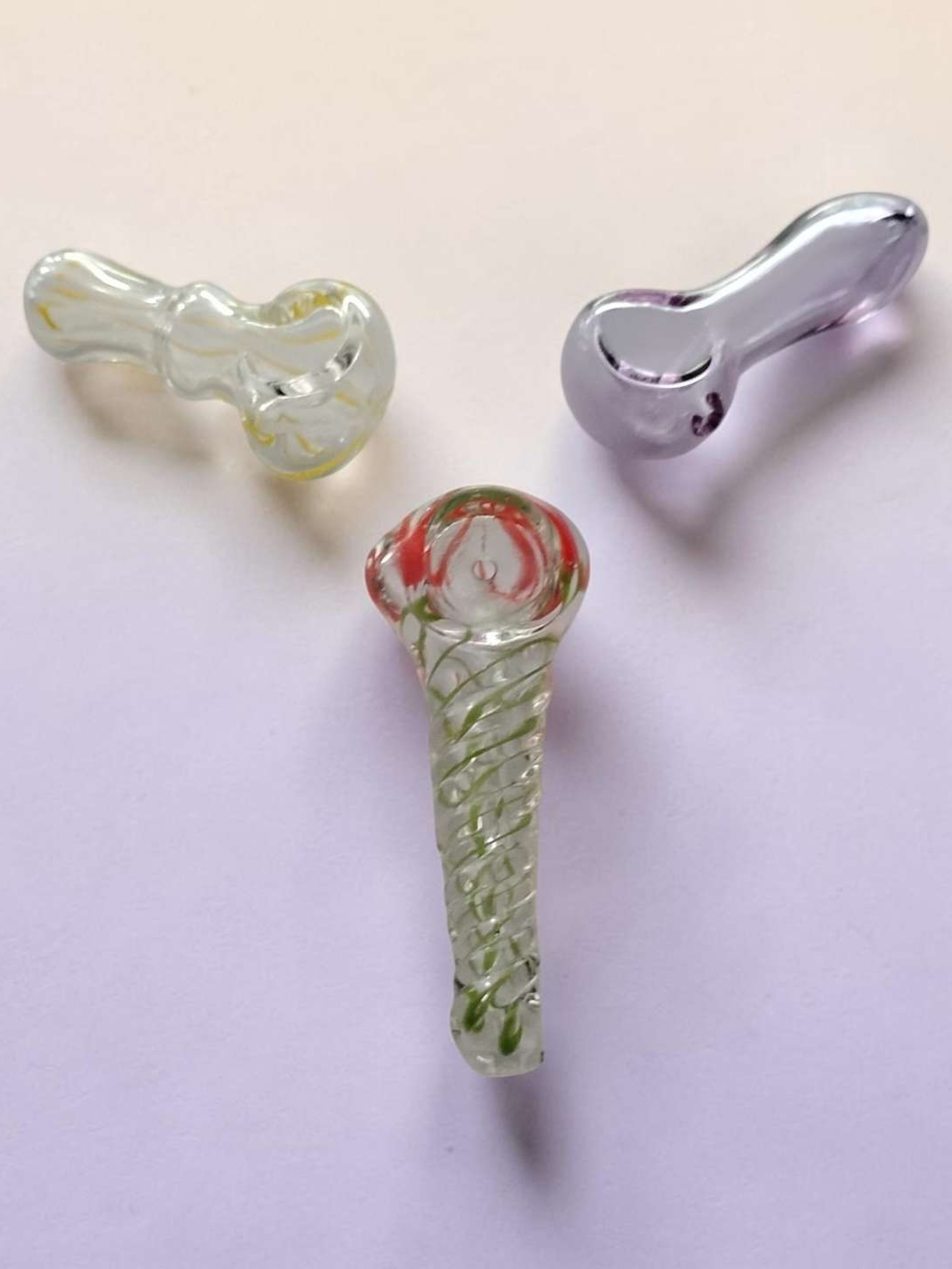 Three Glass Pipe Trio image 0