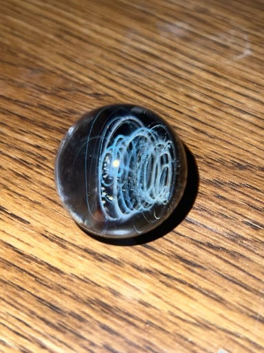 Preview pic of Galaxy Spiral Top Marble Carb Cap