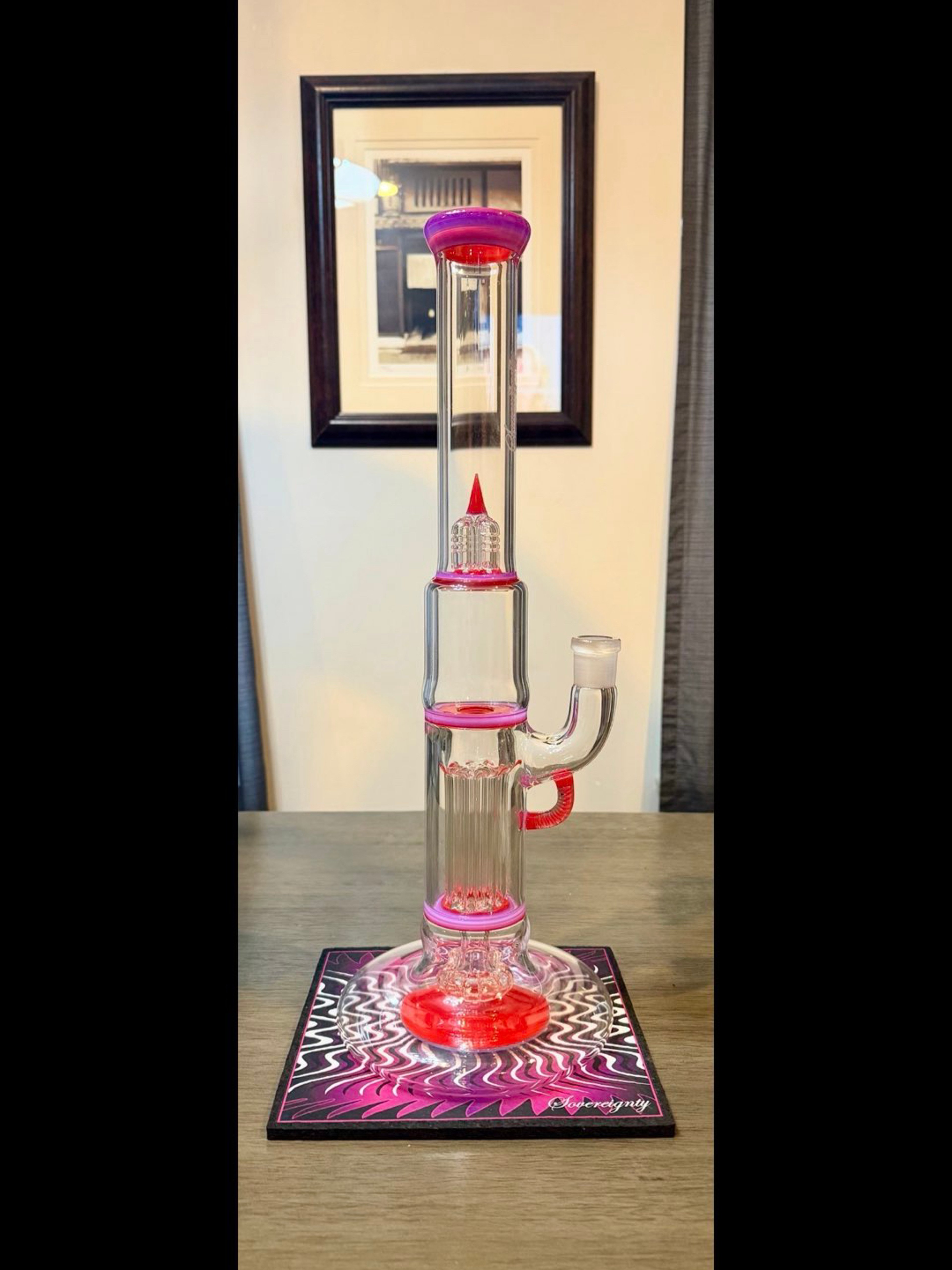 FA Peyote Pillar - Straight Neck Hollow Foot (Pink Slyme x Poppy) image 0
