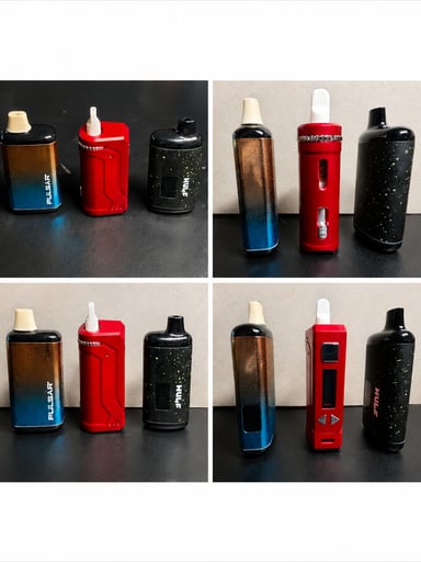 Preview pic of 3pc 510 Battery Lot – Wulf Recon, Pulsar DL 2.0 Pro & Yocan UNI Pro 2.0