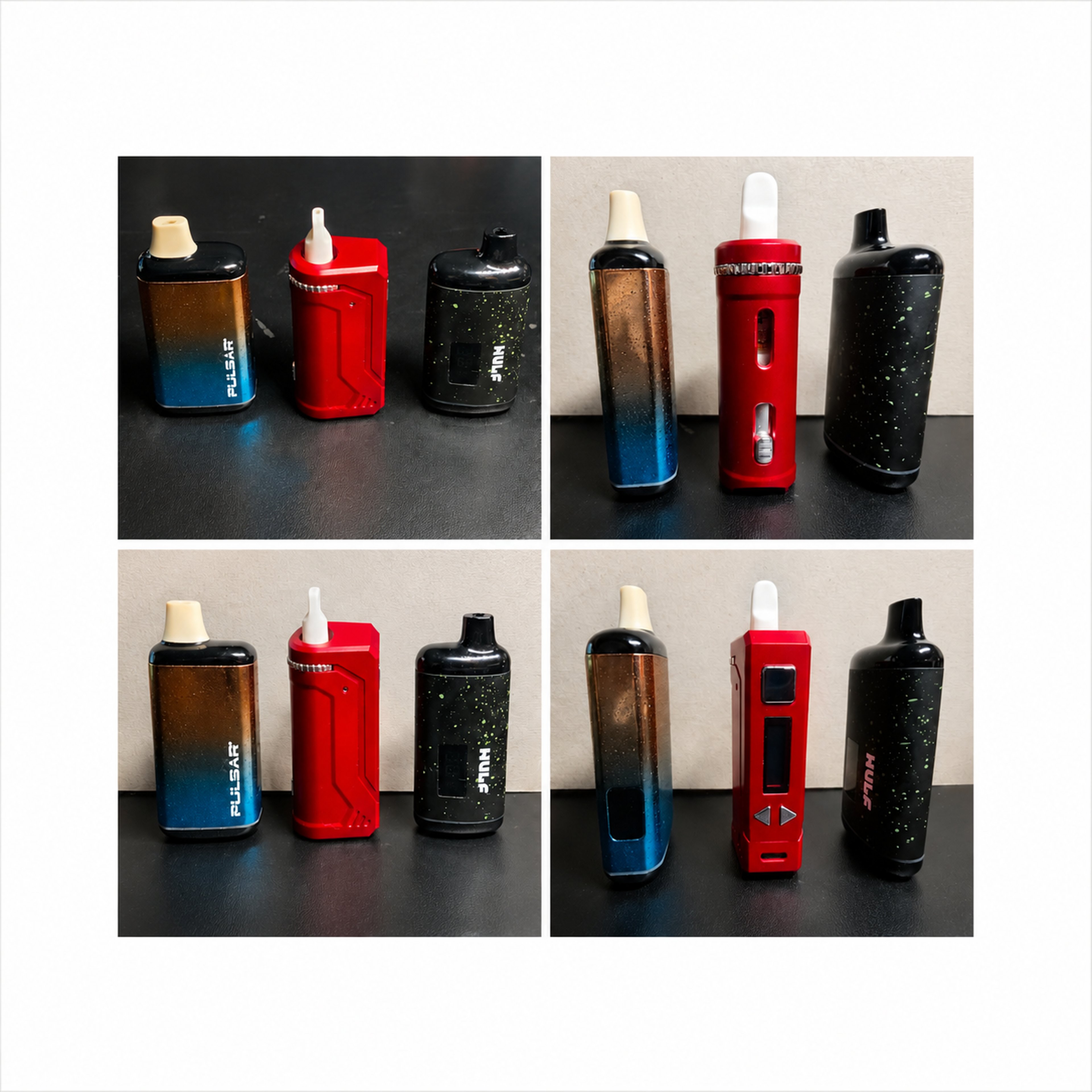 3pc 510 Battery Lot – Wulf Recon, Pulsar DL 2.0 Pro & Yocan UNI Pro 2.0 image 0