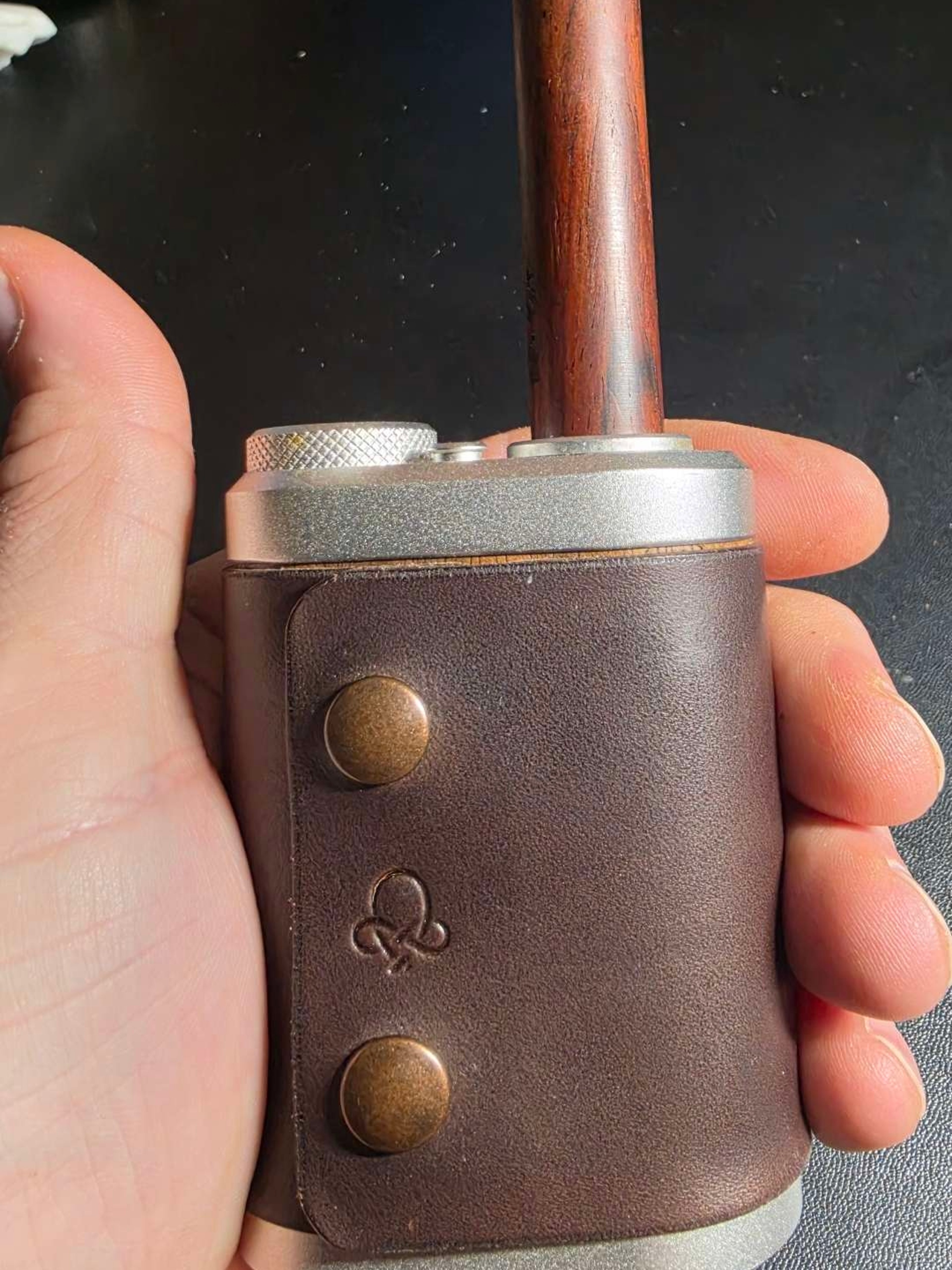 Preview pic of Tinymight 2 Premium Bundle – Ed’s TnT Cocobolo, Aluminum Stem, WPA & Leather