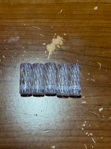 Preview pic of Bundle of 5 -10mm perctips glass joint tips