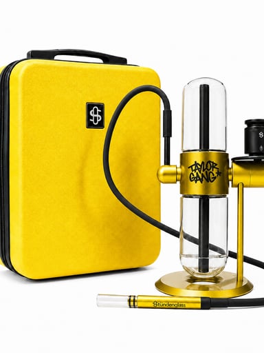 Preview pic of Stundenglass Taylor Gang Gravity Hookah Bong w Case Protector