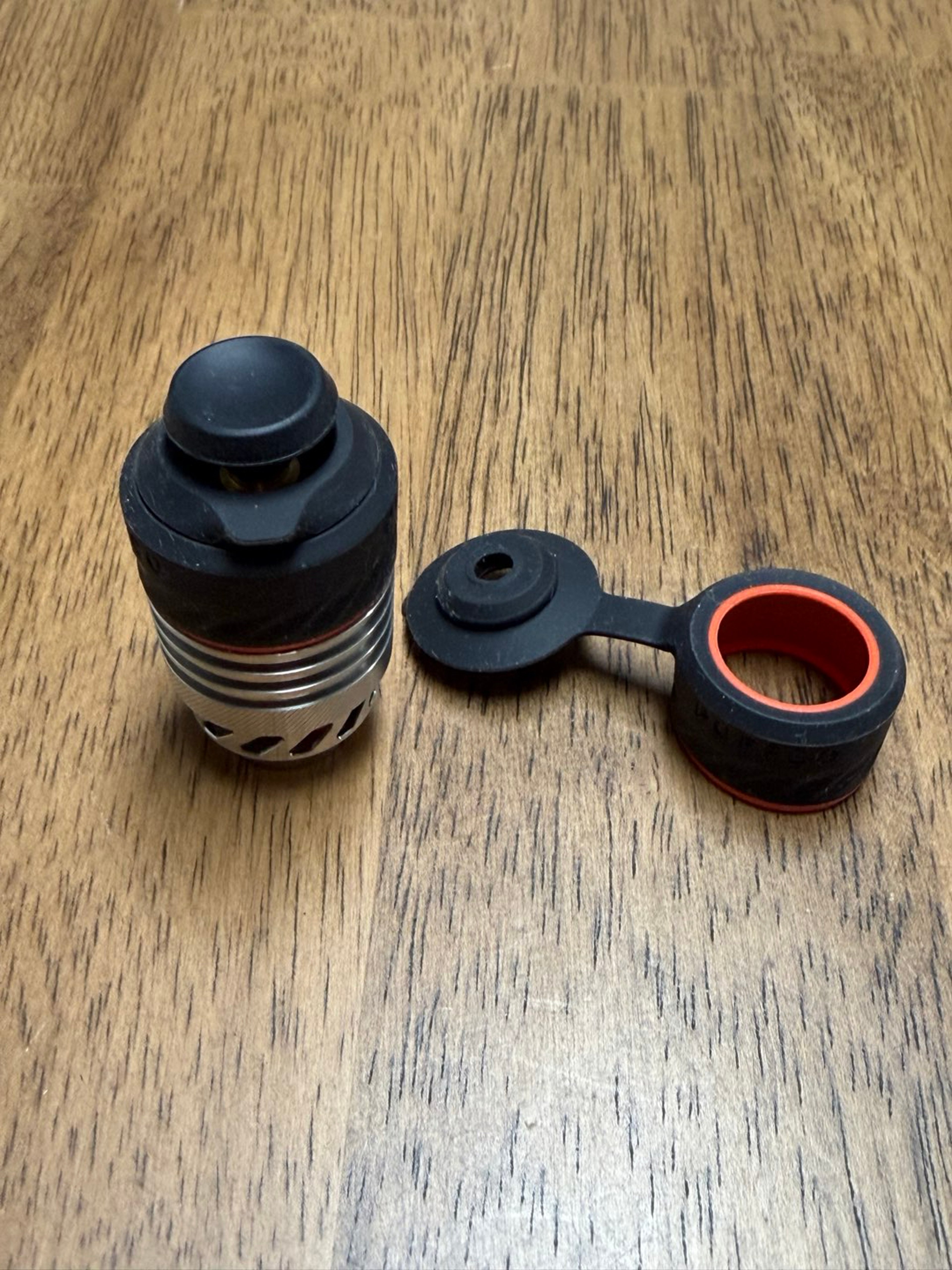 Preview pic of Puffco peak pro XL chamber with extra silicone sleeve.