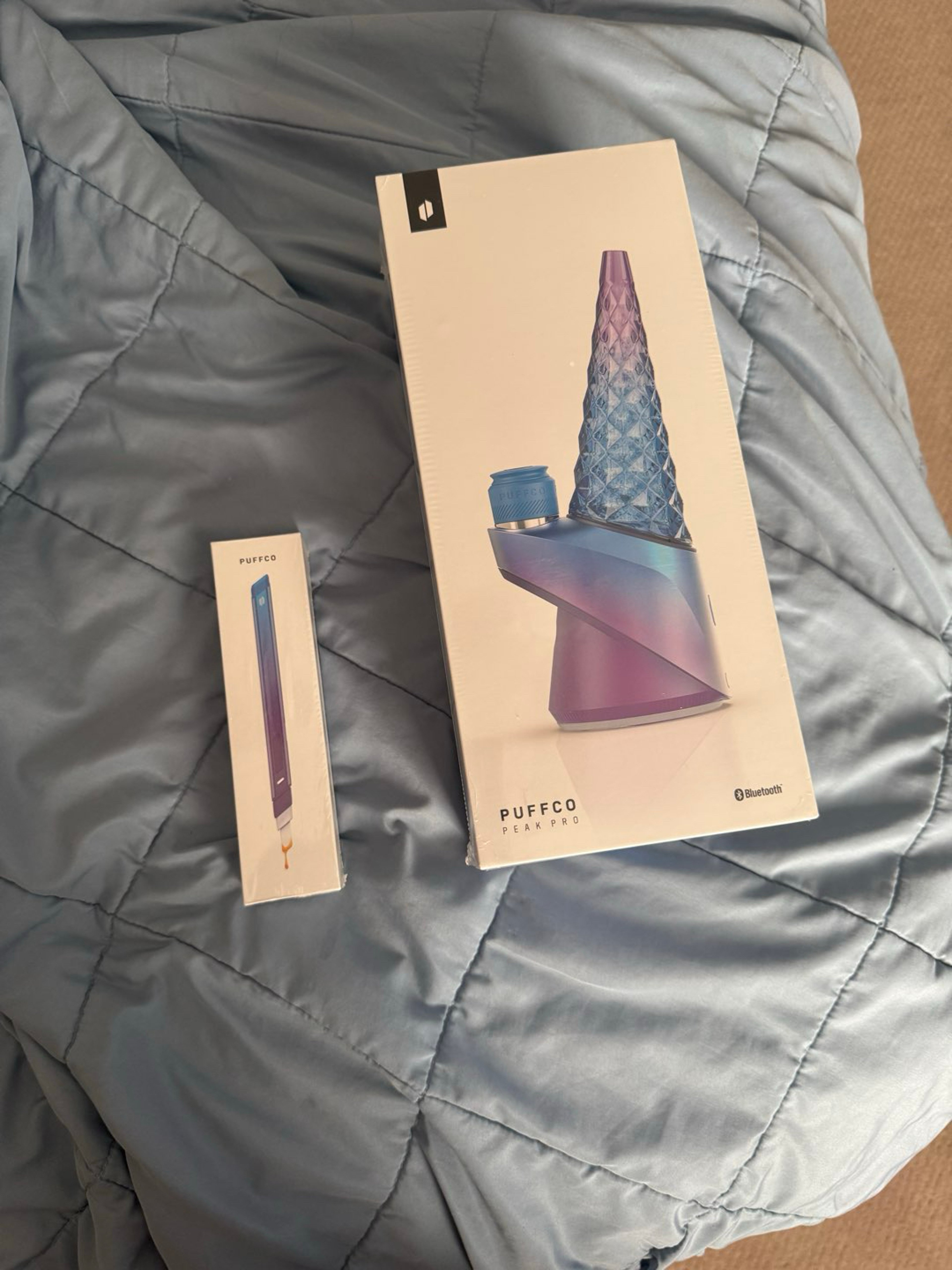 Puffco Peak Pro Indiglow w/ Matching Hot Knife image 0