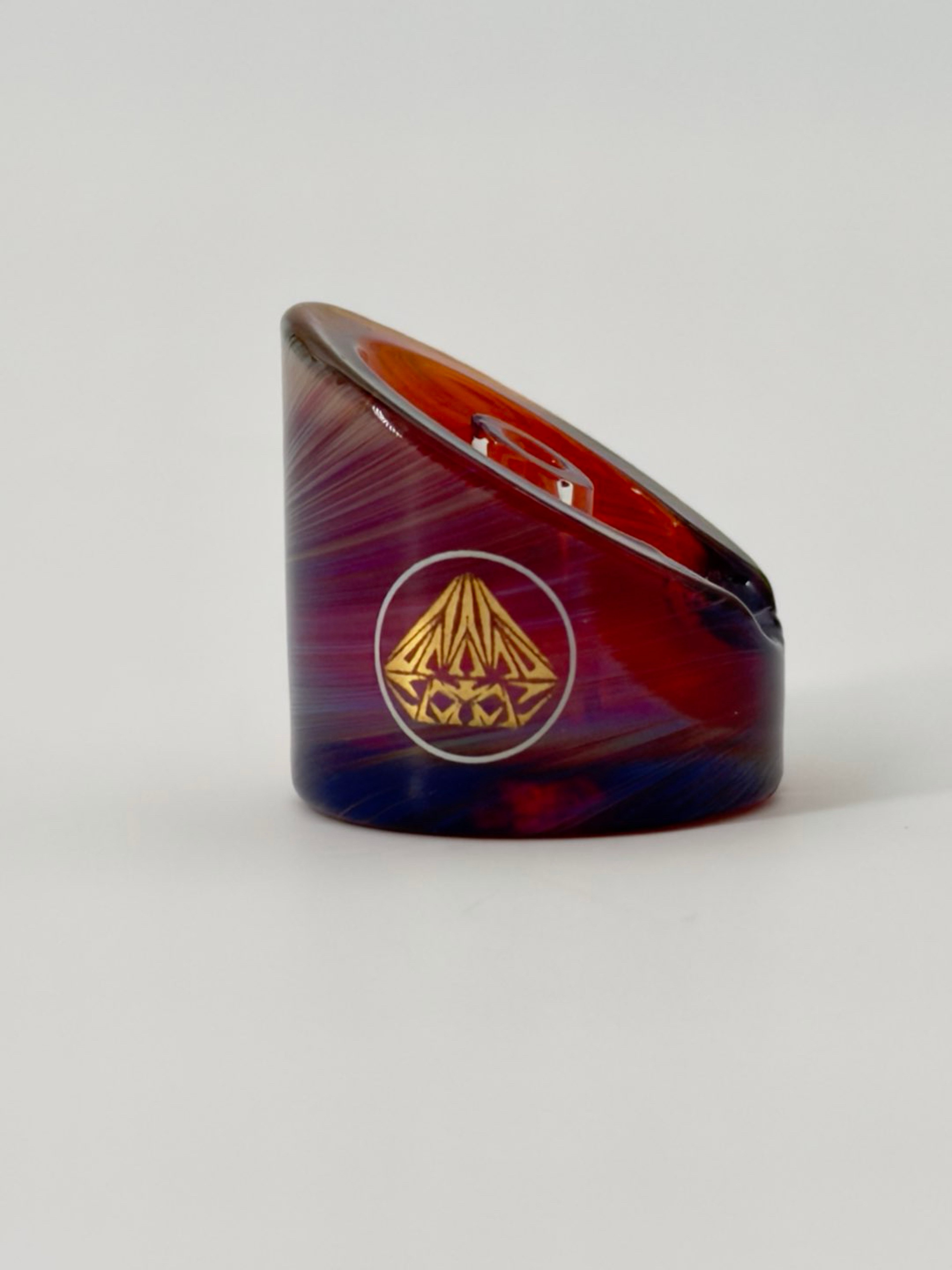 Preview pic of Diamond Cap 20mm Carb Cap - Double Amber Purple