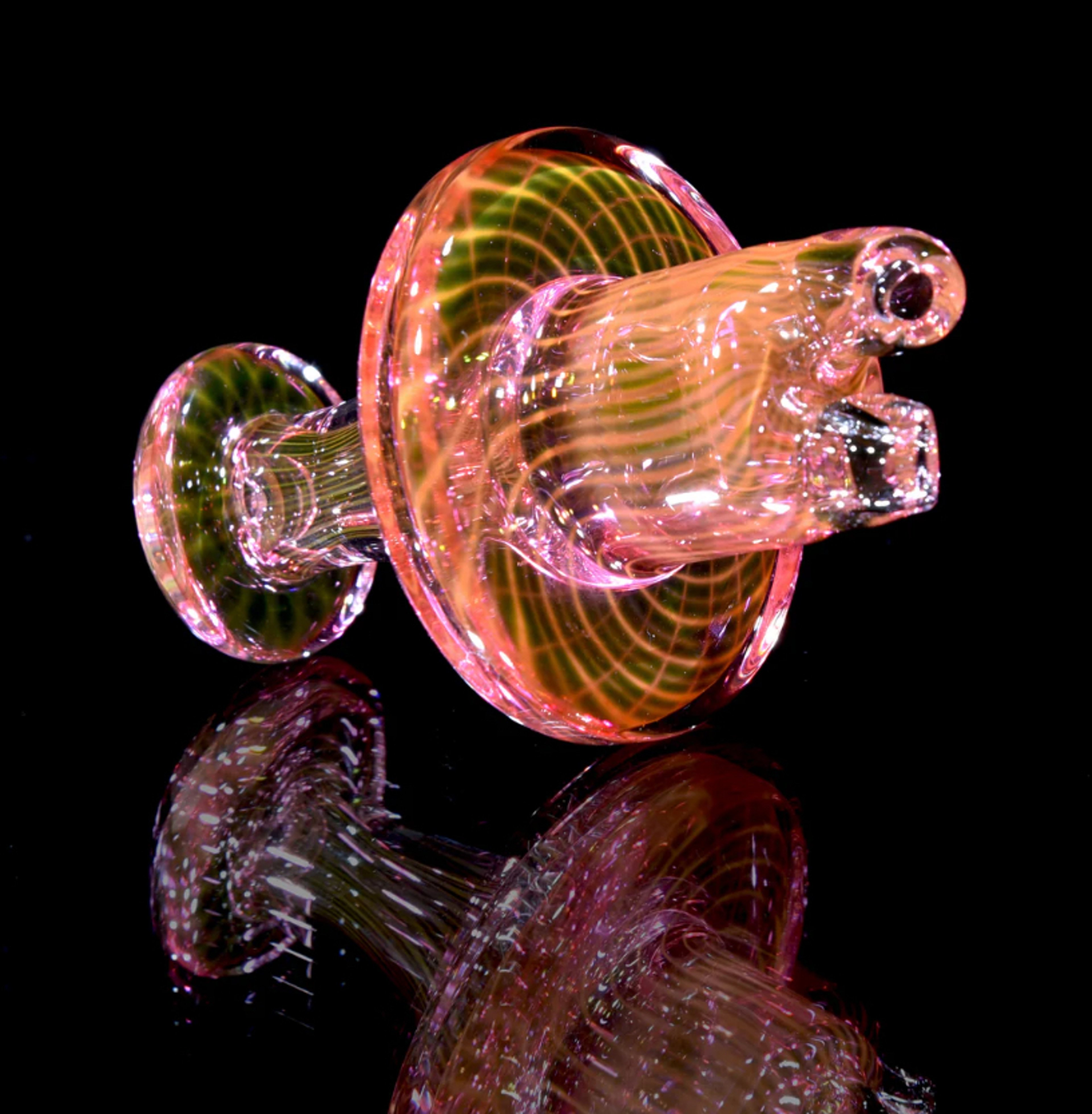 Preview pic of Josh Kaliber Fully-fumed Dual-hole Spinner Cap