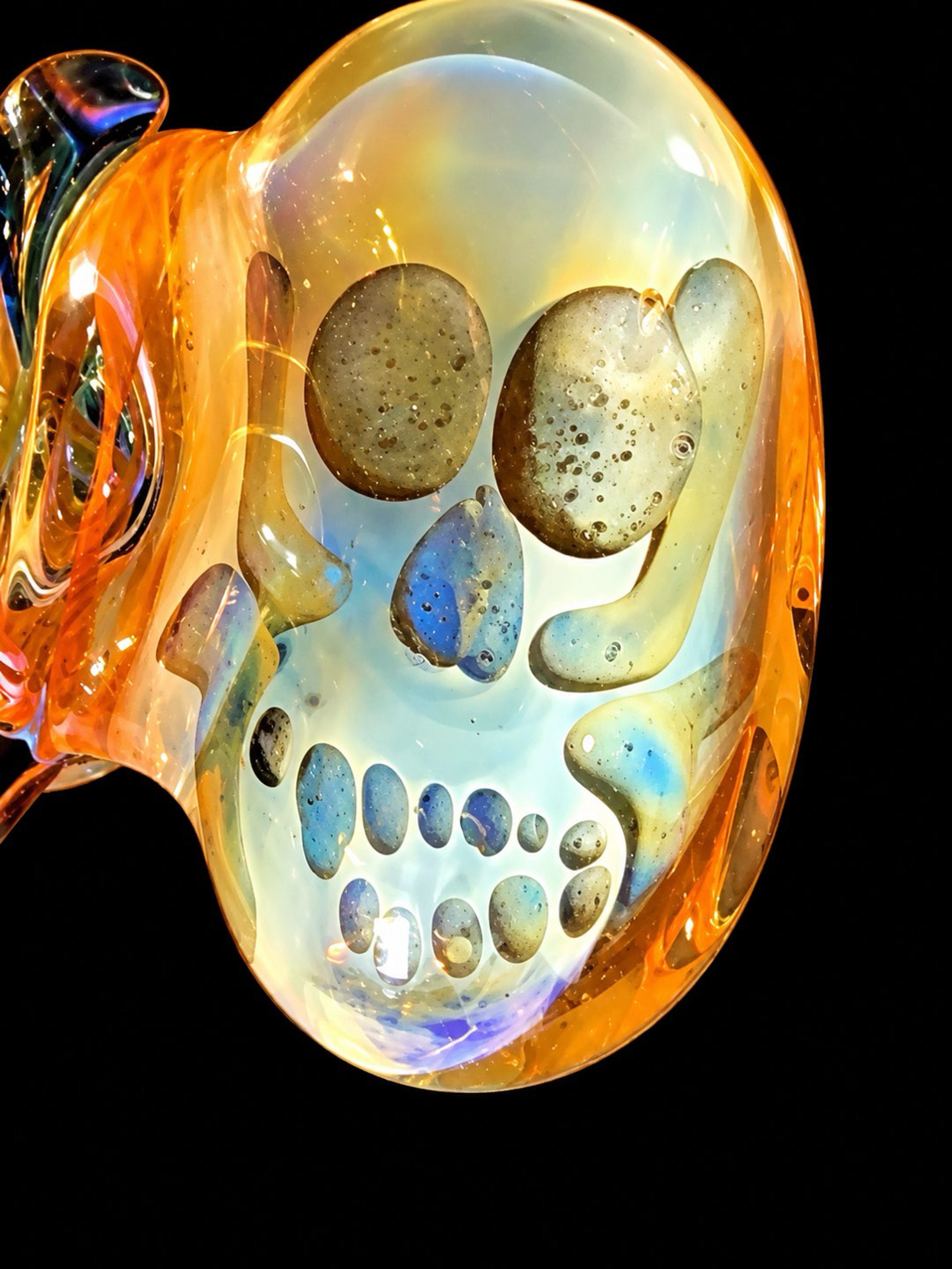 Travis Wigger Snodgrass Chong skull bong 420 pipe image 0
