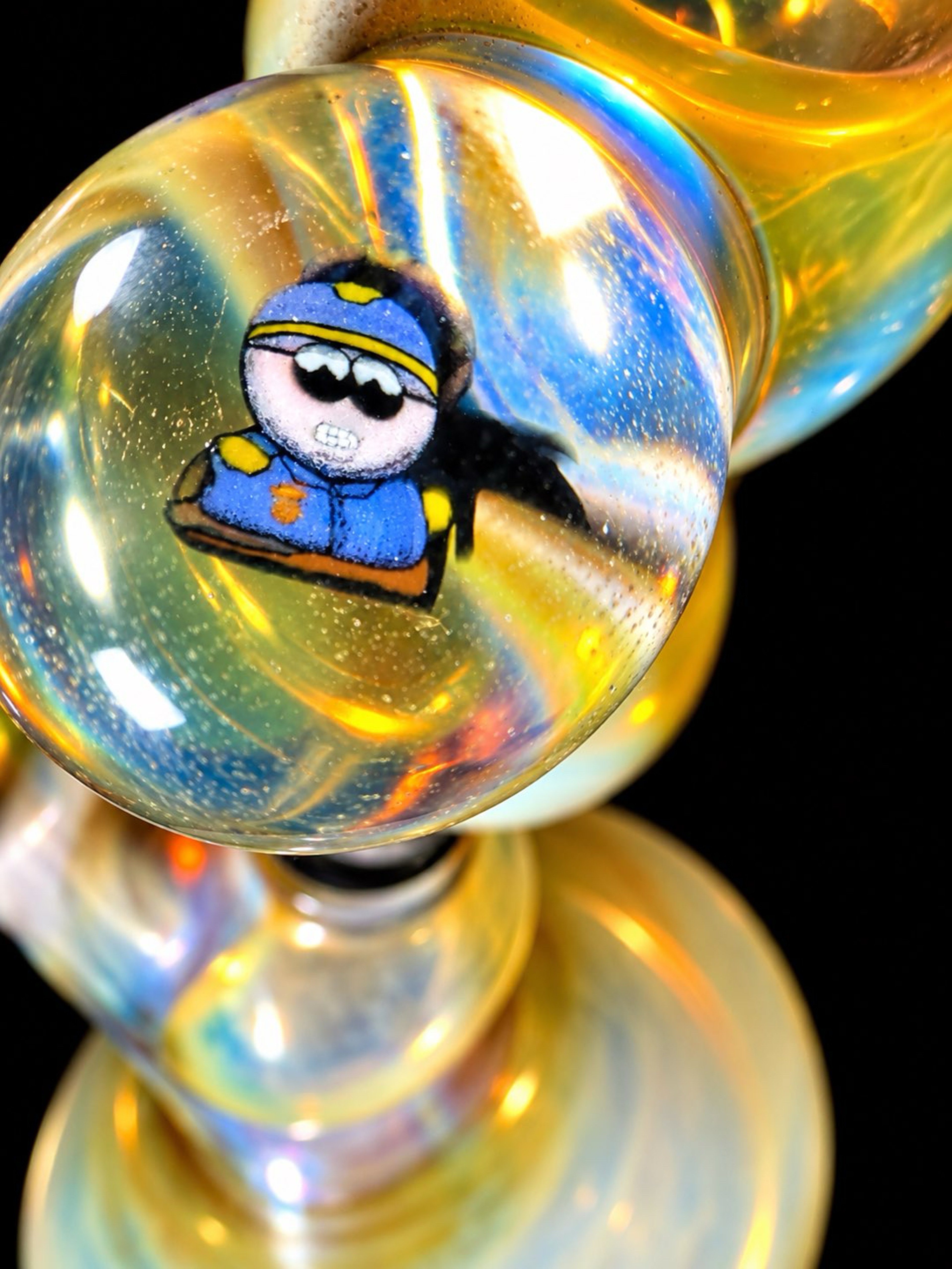 Preview pic of Travis Wigger South Park Snodgrass Chong bong pipe 420