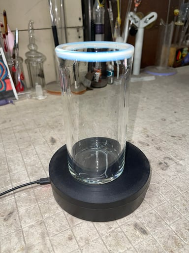Preview pic of 6” tall 3” wide ghost color