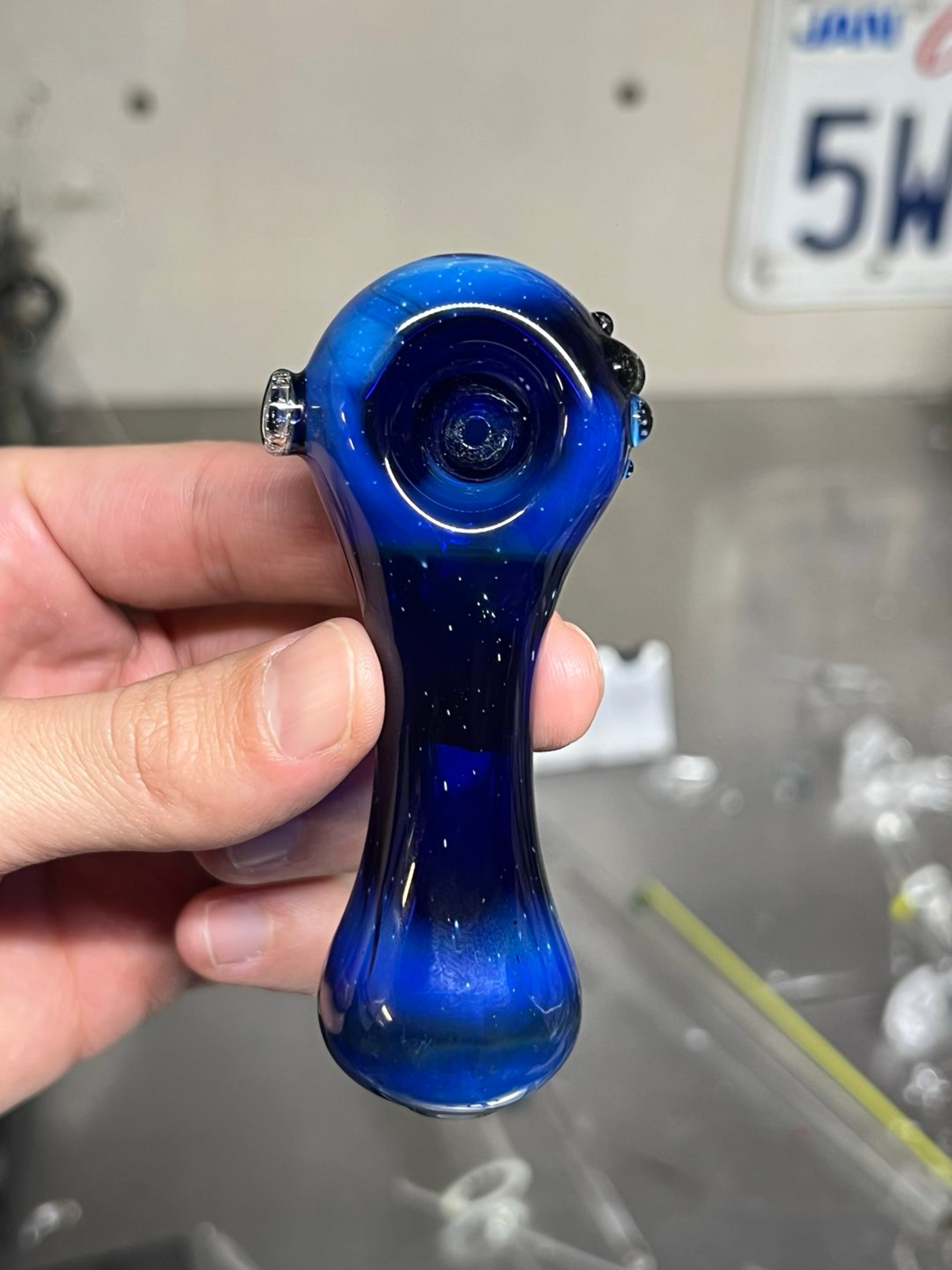 Space tech spoon, UV accents image 0
