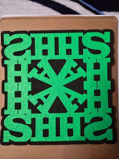 Preview pic of Wookerson Studios x Moodmat Green HASH moodmat