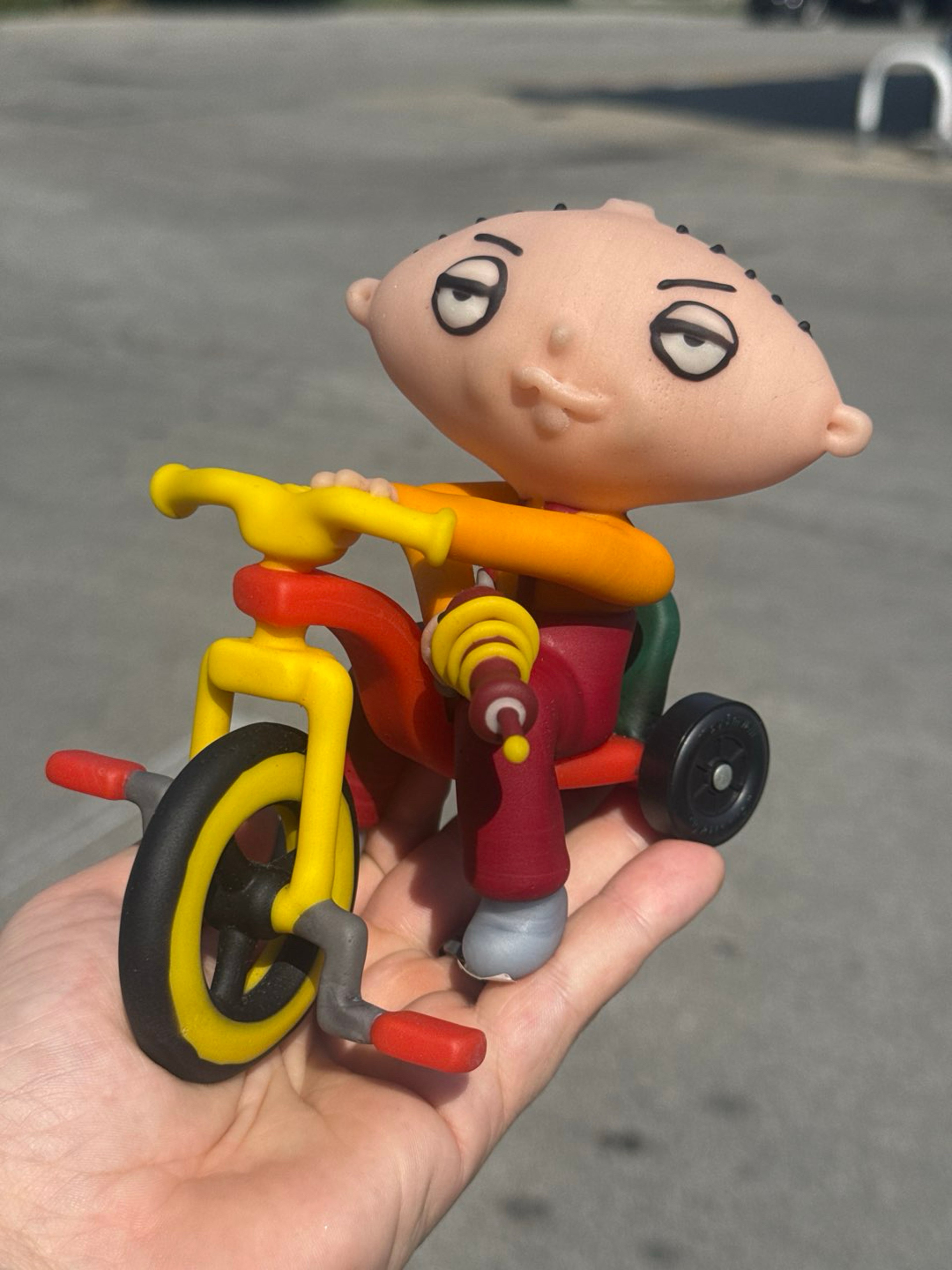 Preview pic of Stewie Griffin Boro Derby Rig by Steven Geller