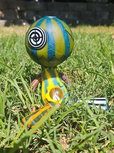 Preview pic of Mueller layback Harlequin doll