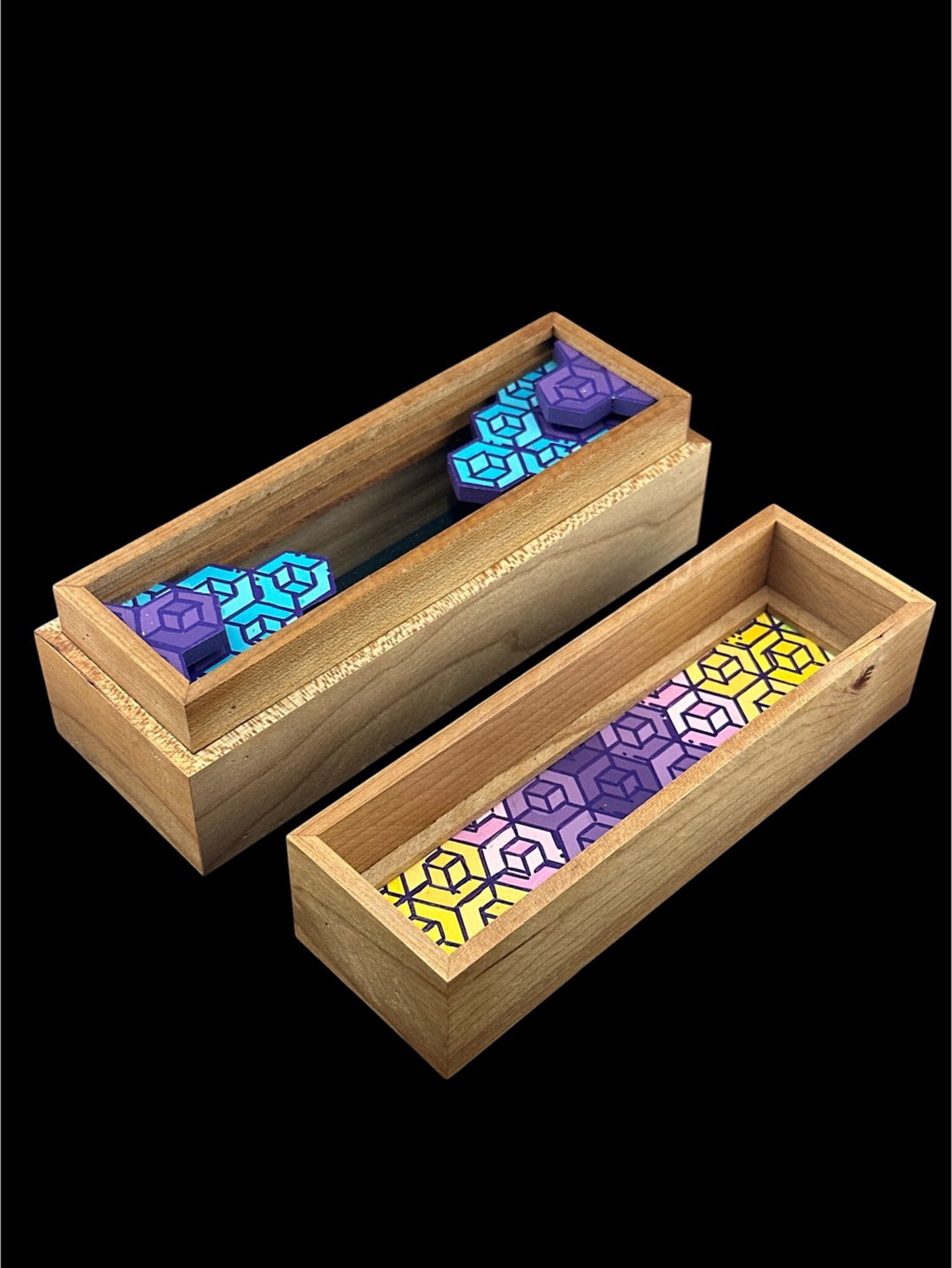 Brand New Single Stack 3D Design Jar Container Without Dividers image 0