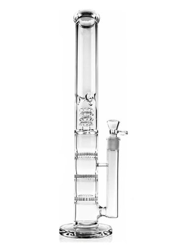 Preview pic of 16.5" Heavy Bong Honeycomb Percolator Straight tube
