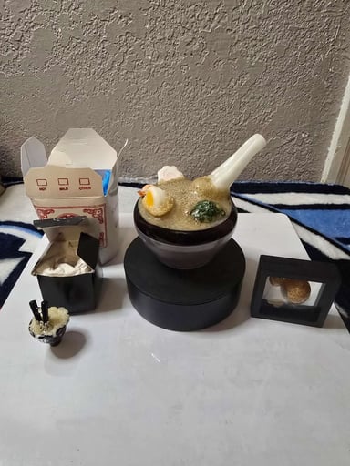 Preview pic of Dojo Glass Ramen Bowl Rig with extras!