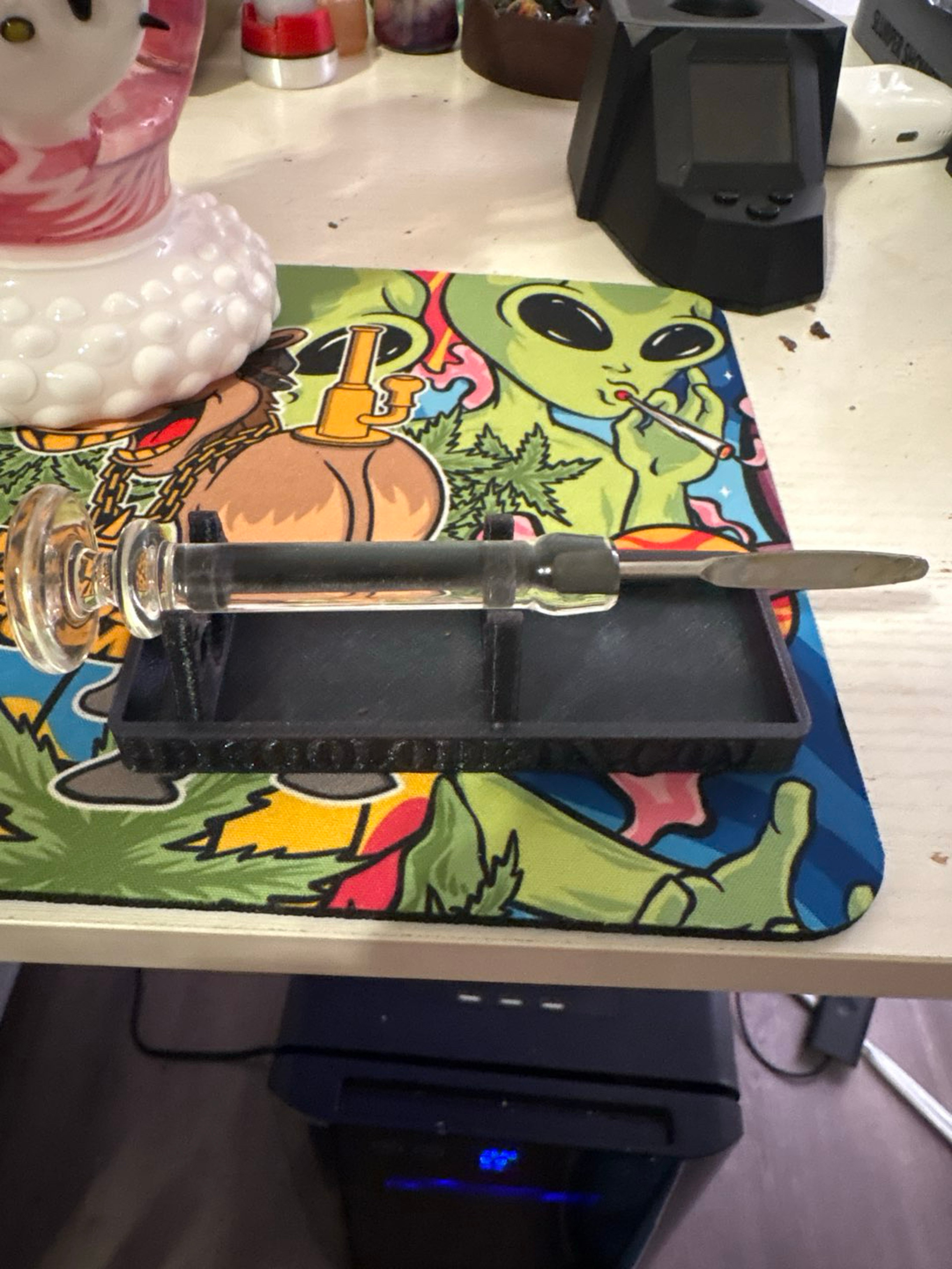 Preview pic of Clear Dab Tool comes with stand