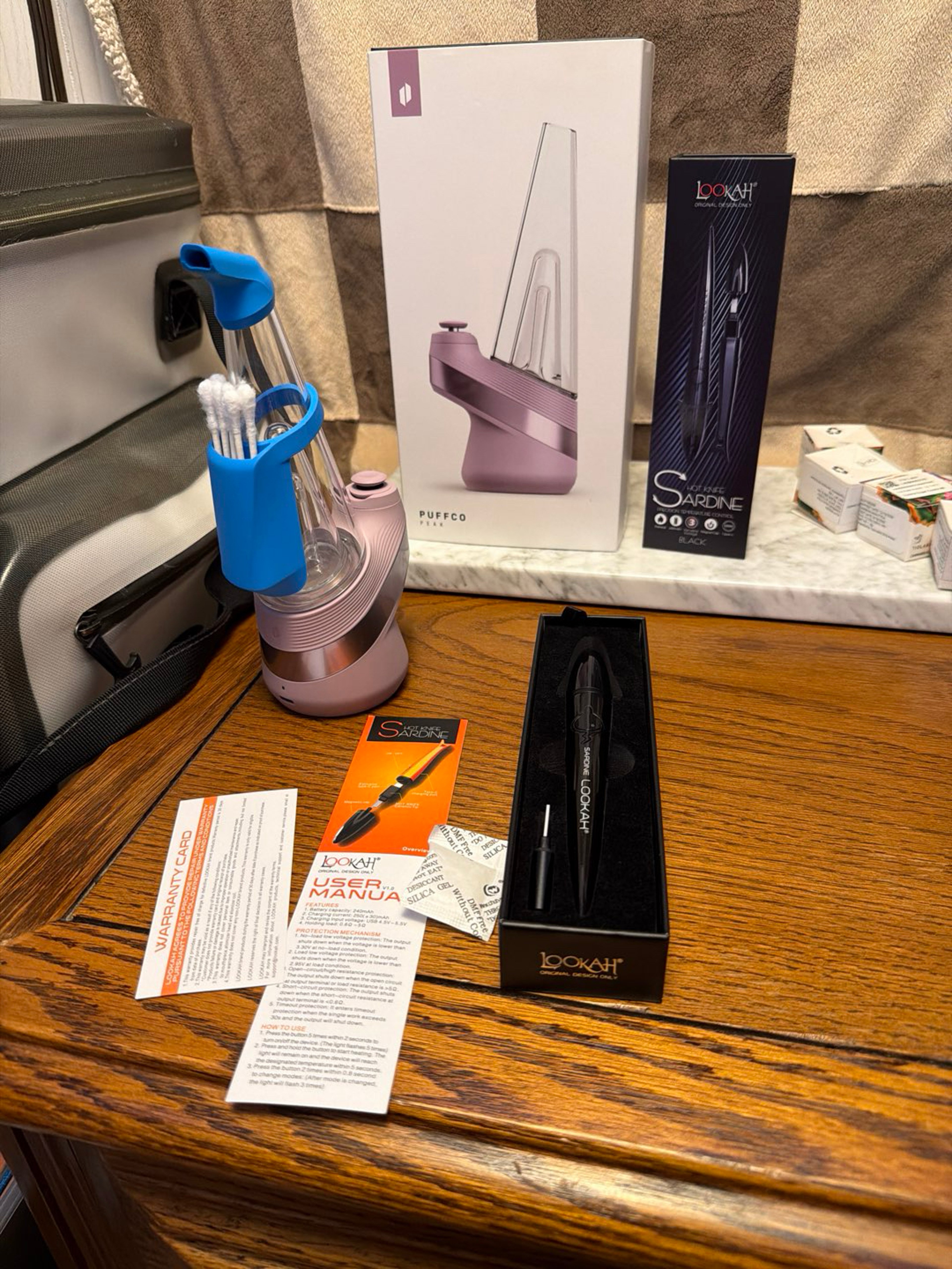 Preview pic of Puffco peak 3D chamber hot-knife bundle