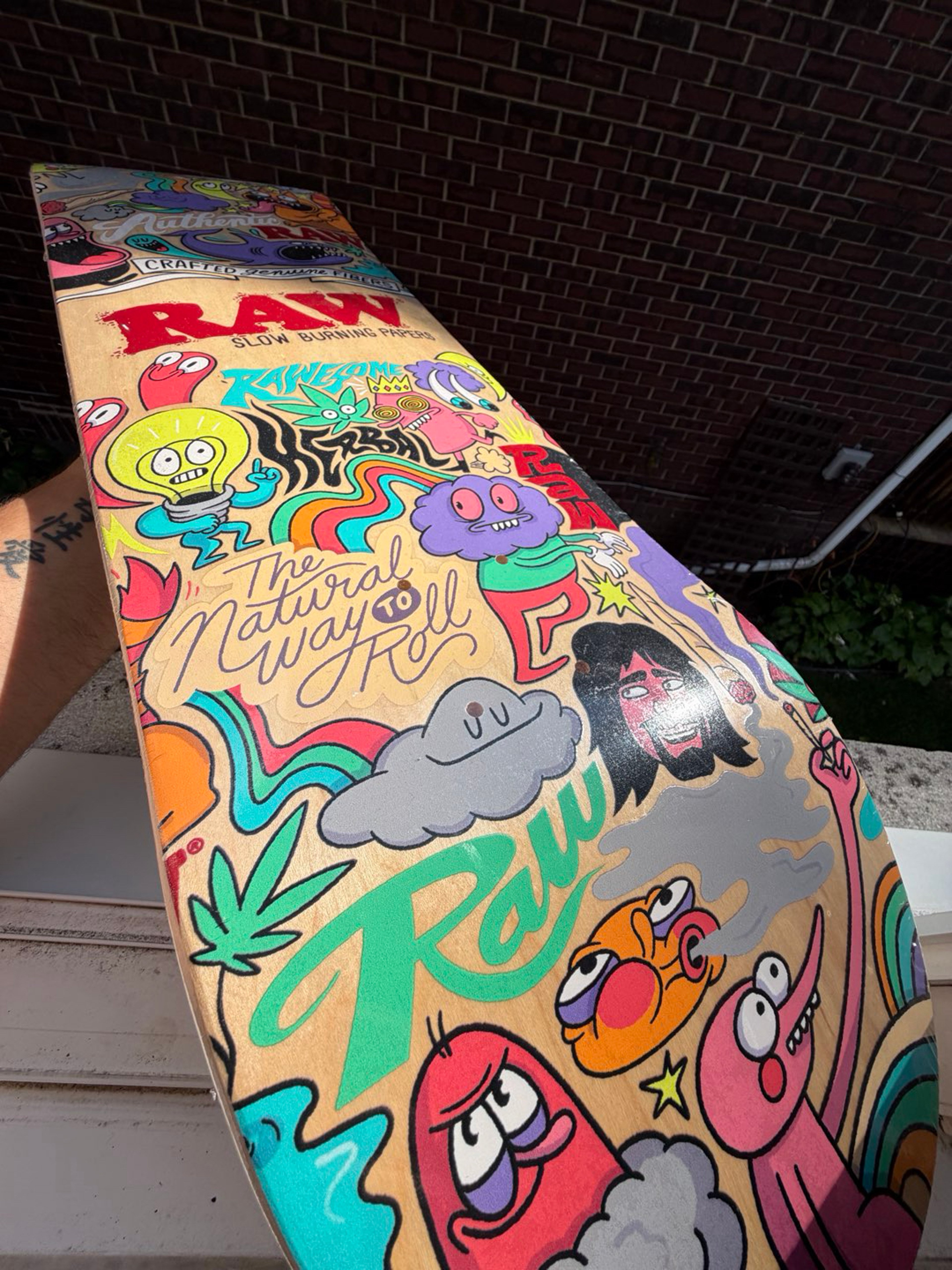 Preview pic of RAW Chris Piascik Skate Deck.