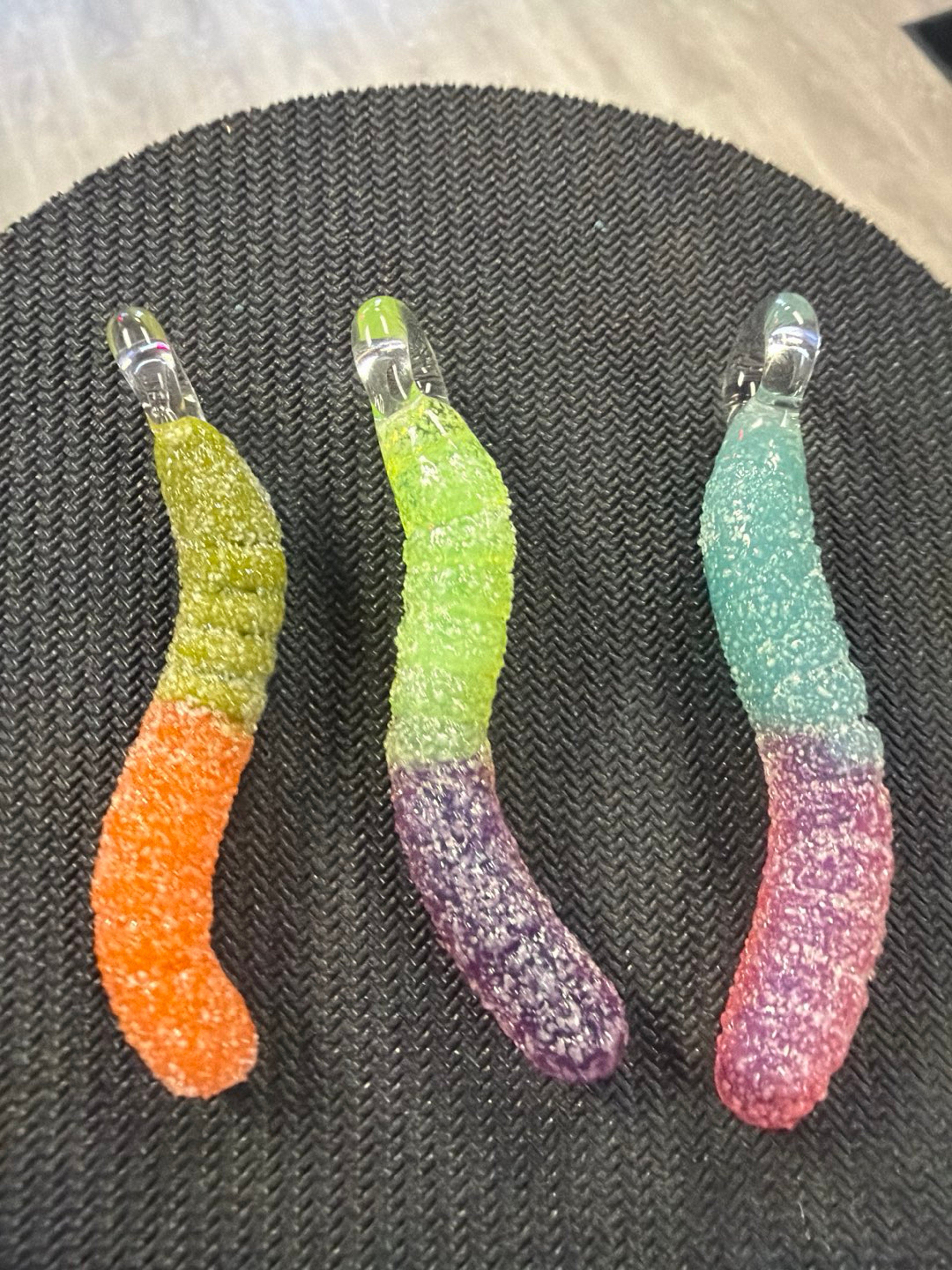 Preview pic of Sour worm pendants