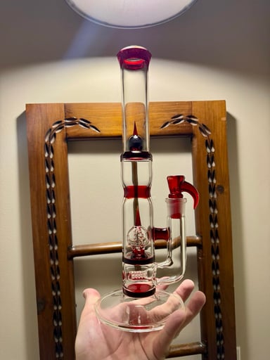 Preview pic of Green forest glass stimp tube