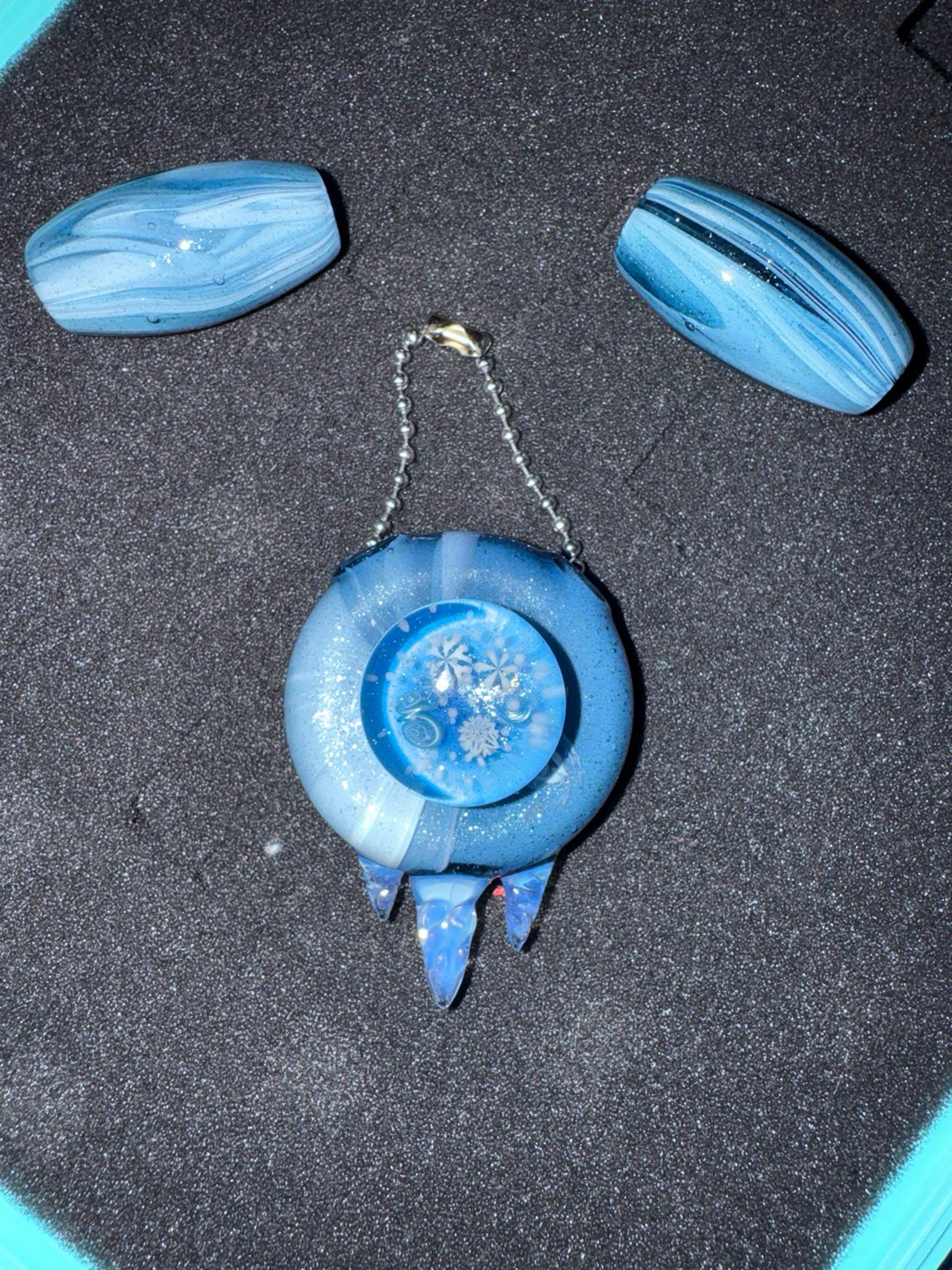 Preview pic of Chaka glass Pendy&Beads