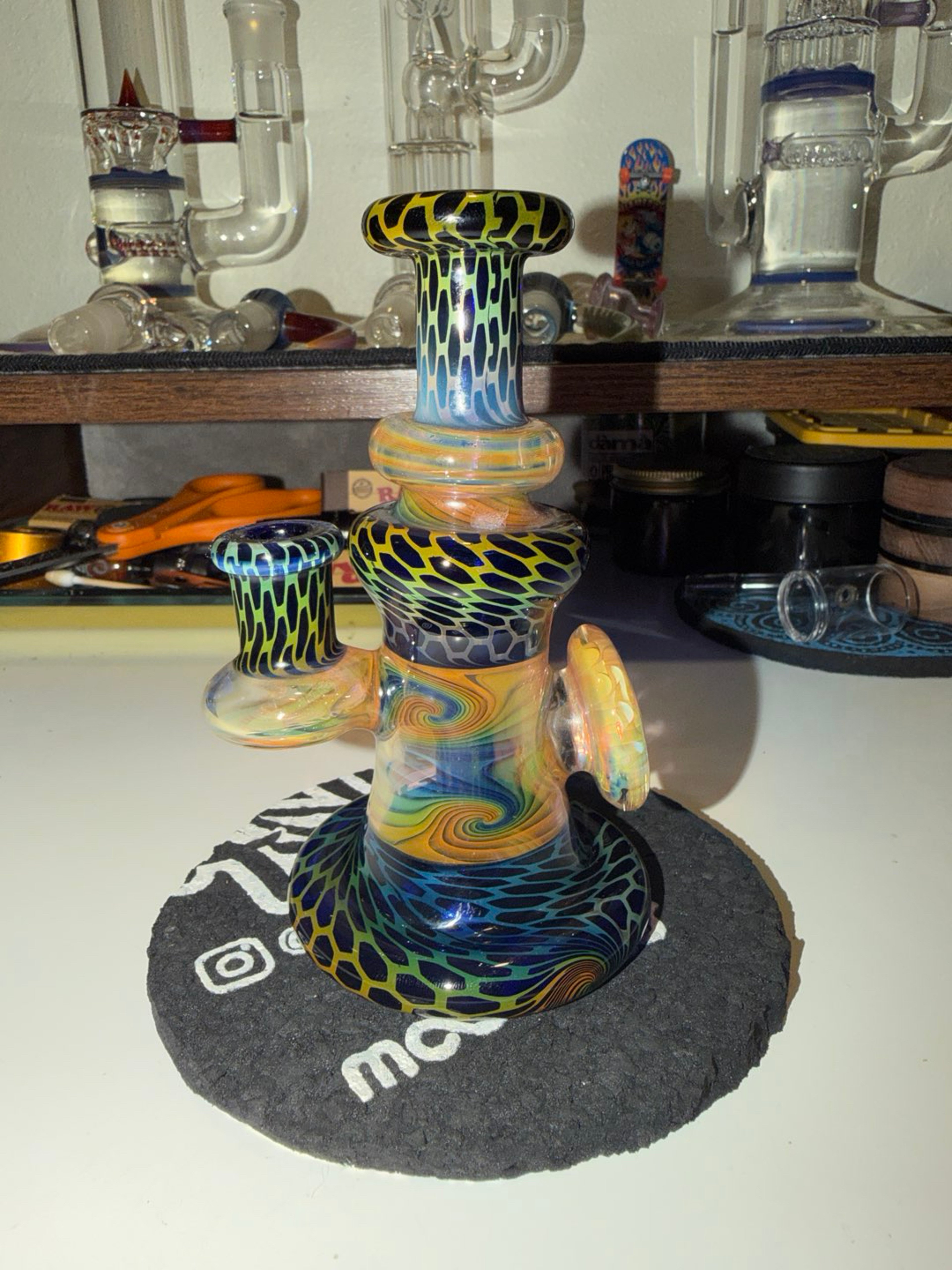 Preview pic of Old school Hefe Glass Rig