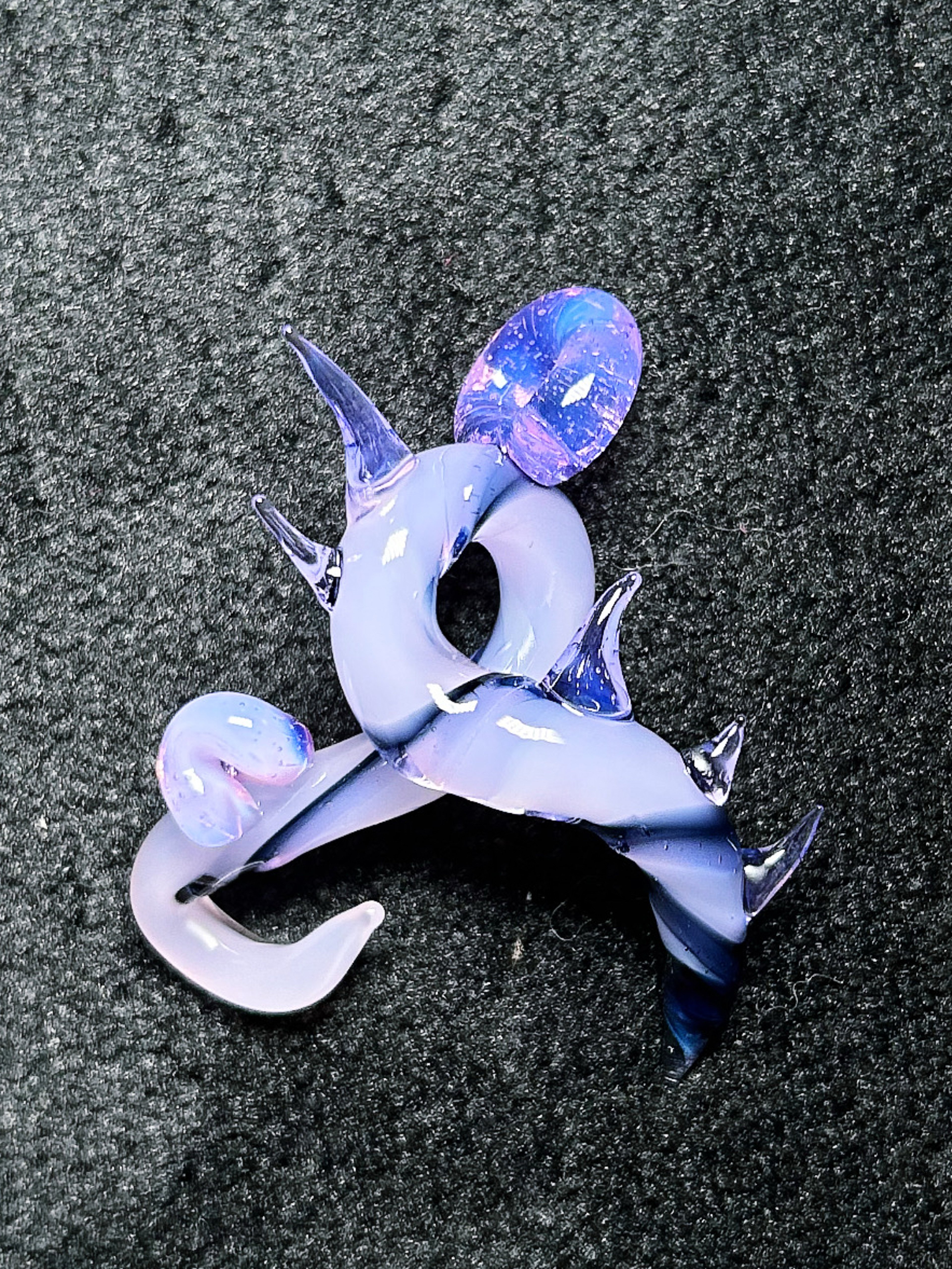 Preview pic of MarvinsGlass Demonic Breast Cancer Pendant ♋️