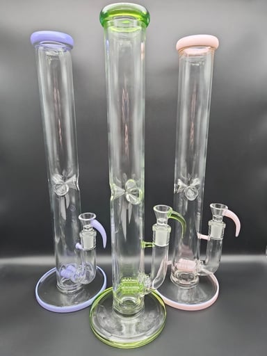 Preview pic of 17 inch daul inline straught tube with horned bowl
