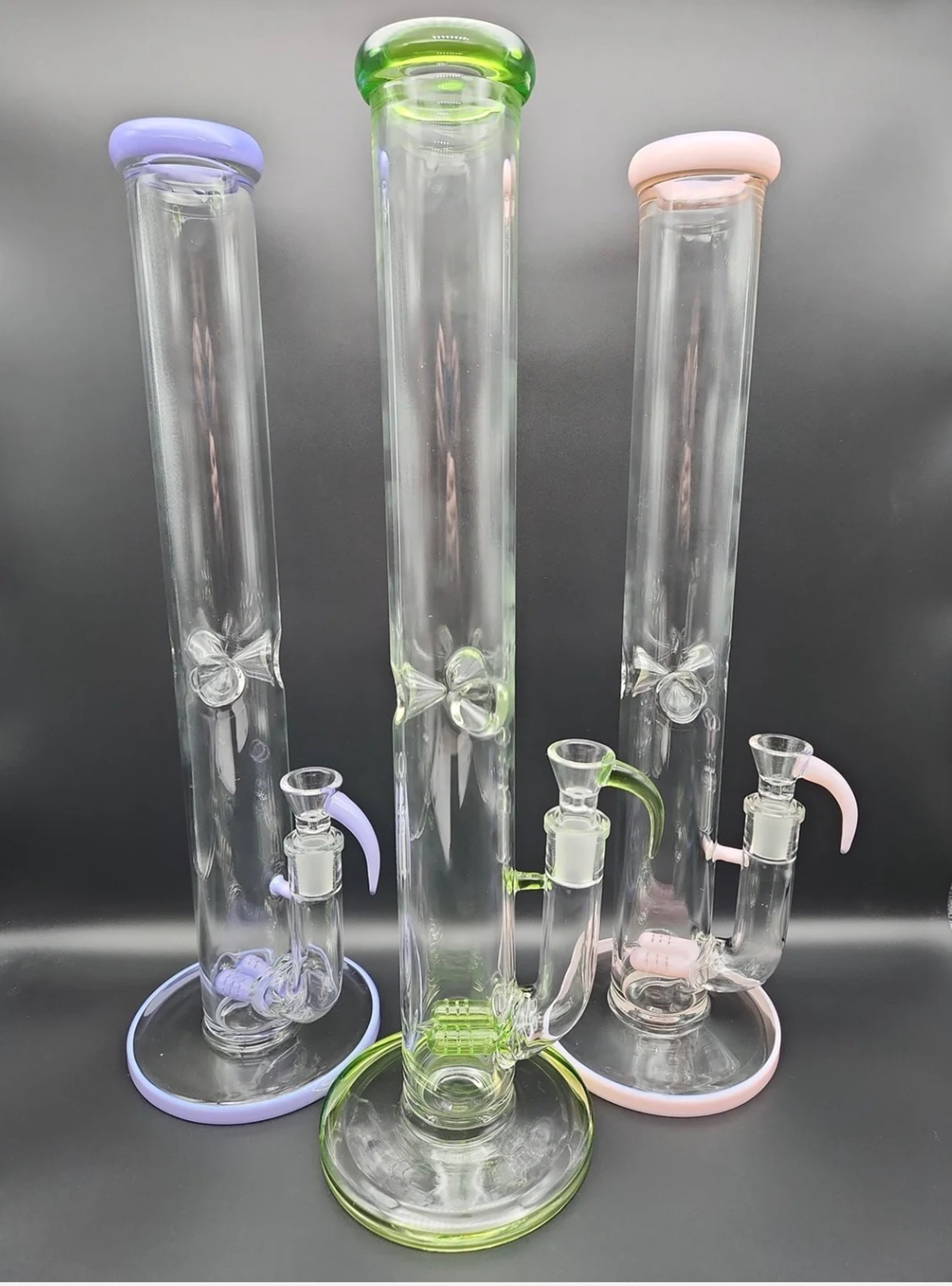 Preview pic of 17 inch daul inline straught tube with horned bowl