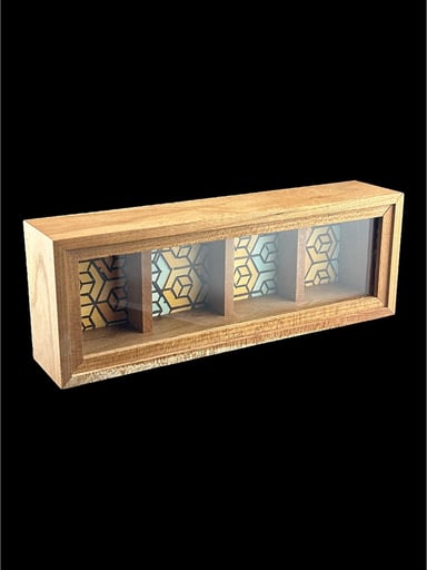 Preview pic of Brand New Single Stack Jar Display With Dividers