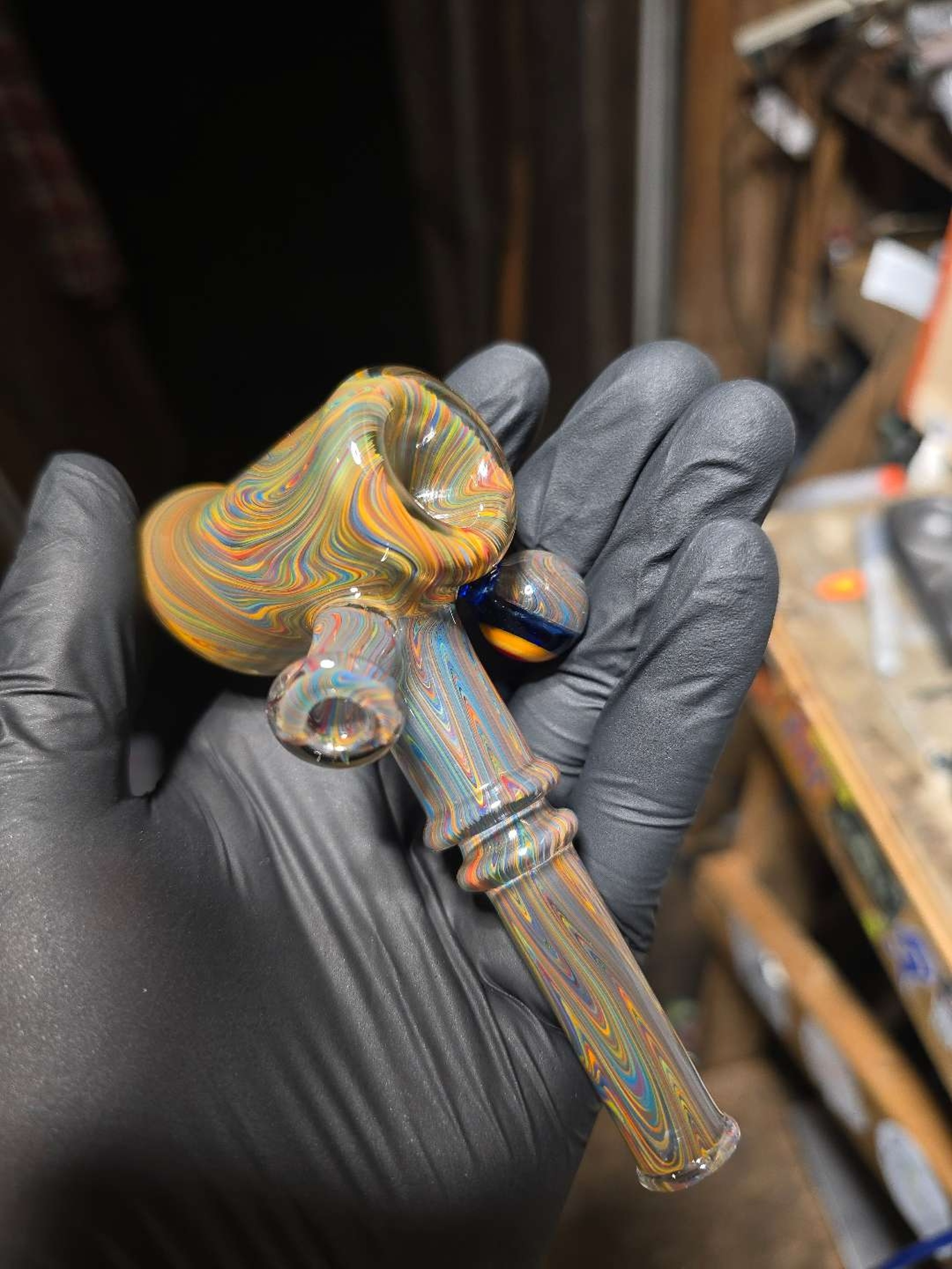 Preview pic of Suminagashi Frit Hammer (Multi-Color)