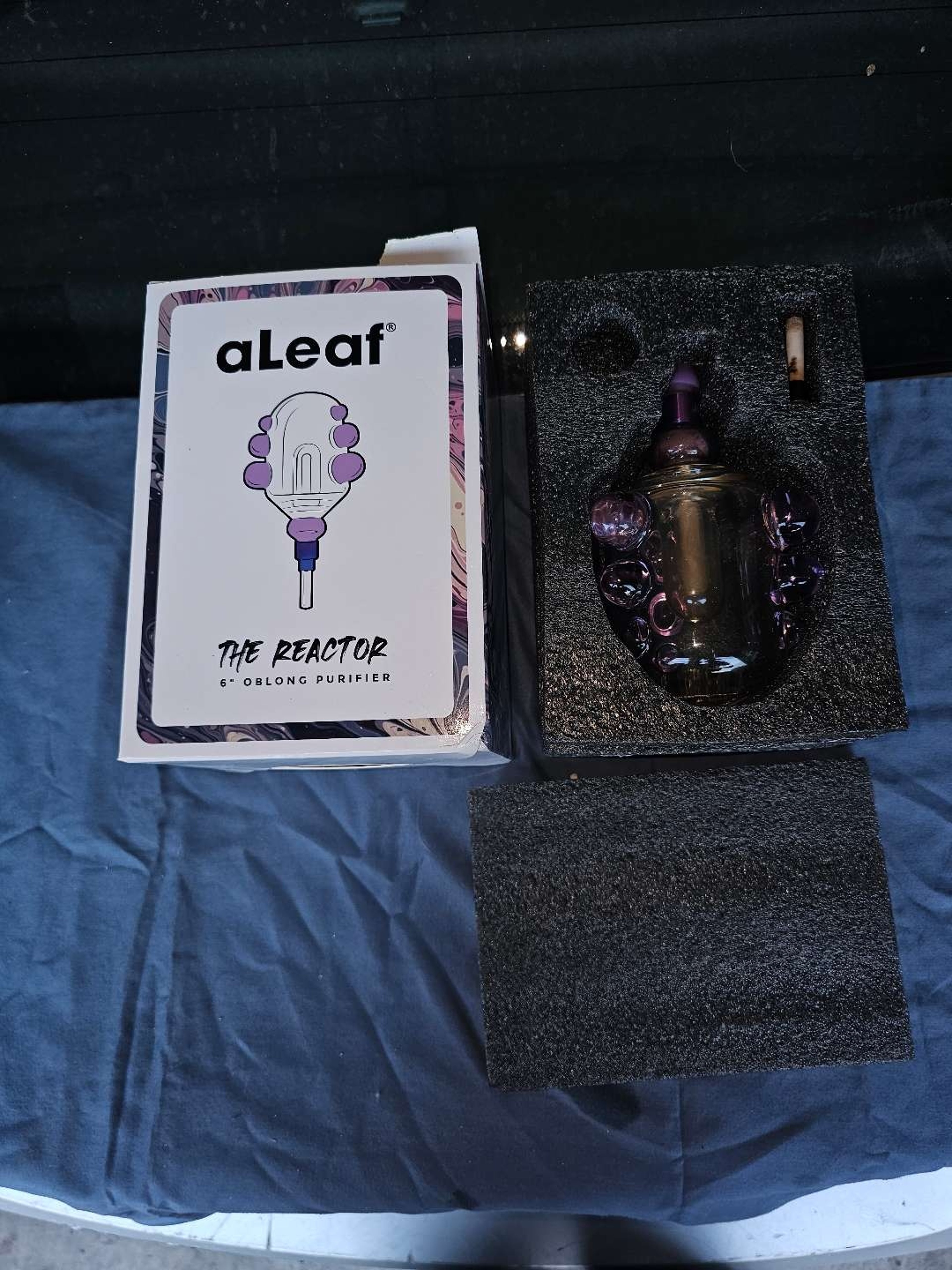 Preview pic of aleaf  the reactor 6" oblong purifier