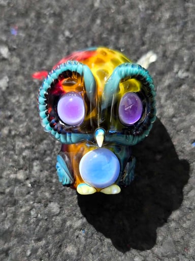 Preview pic of Nathan Belmont Owl Pendant