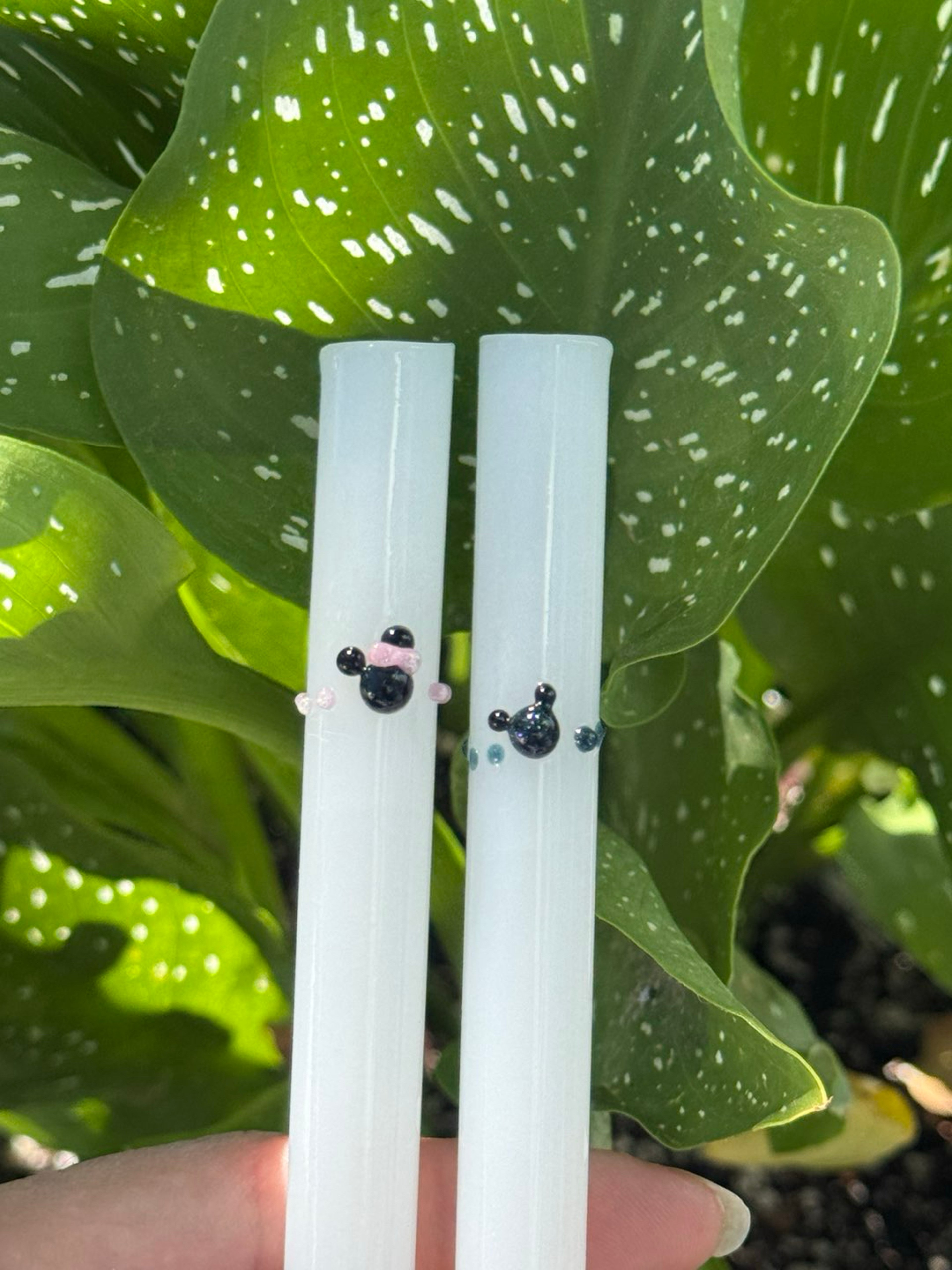 Preview pic of Matching glass drinking straws