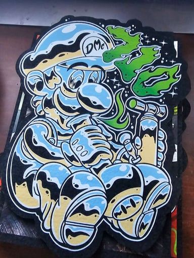 Preview pic of Dark Mountain Cult Metal Bro moodmat 10/15