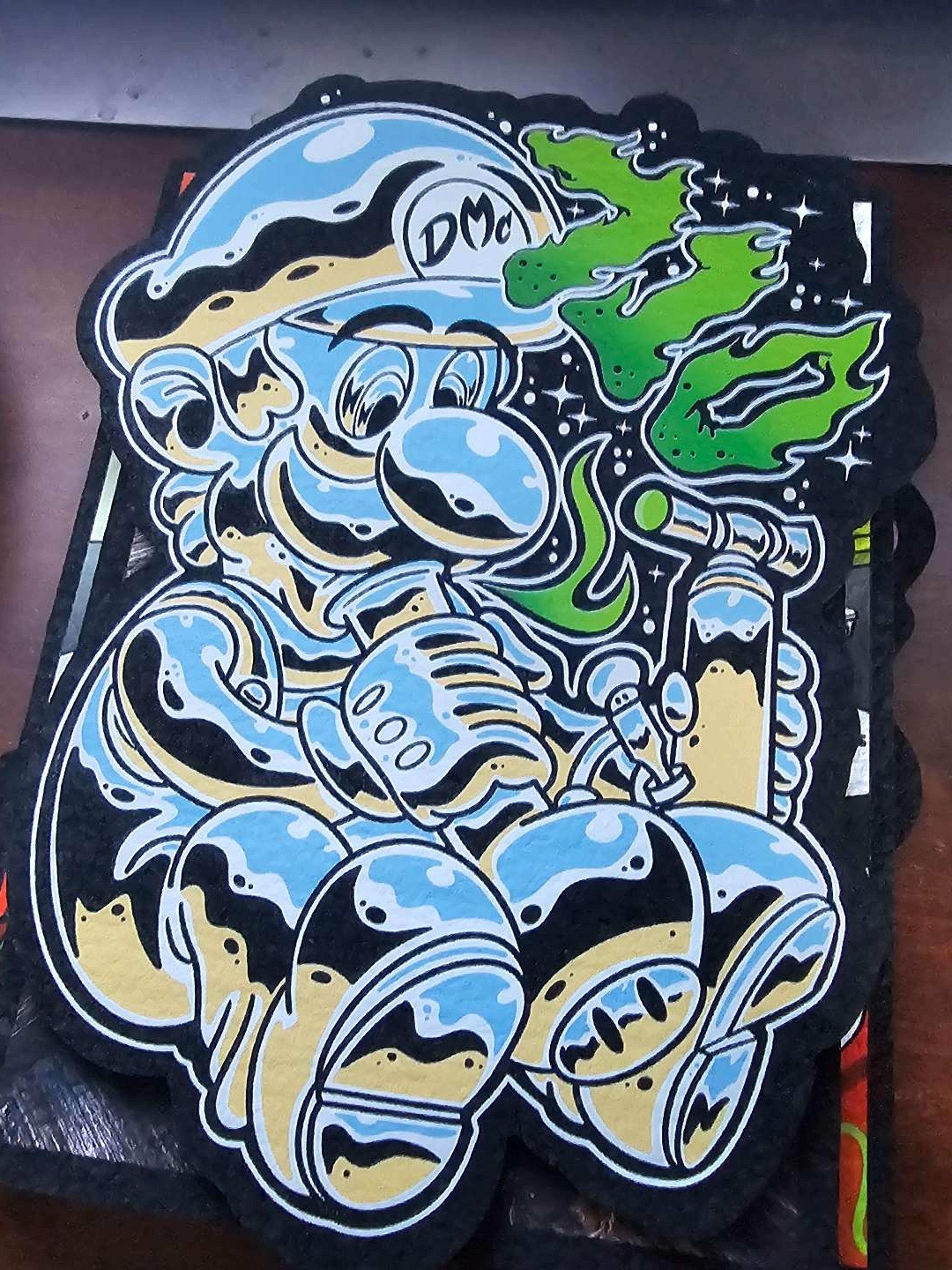 Preview pic of Dark Mountain Cult Metal Bro moodmat 10/15