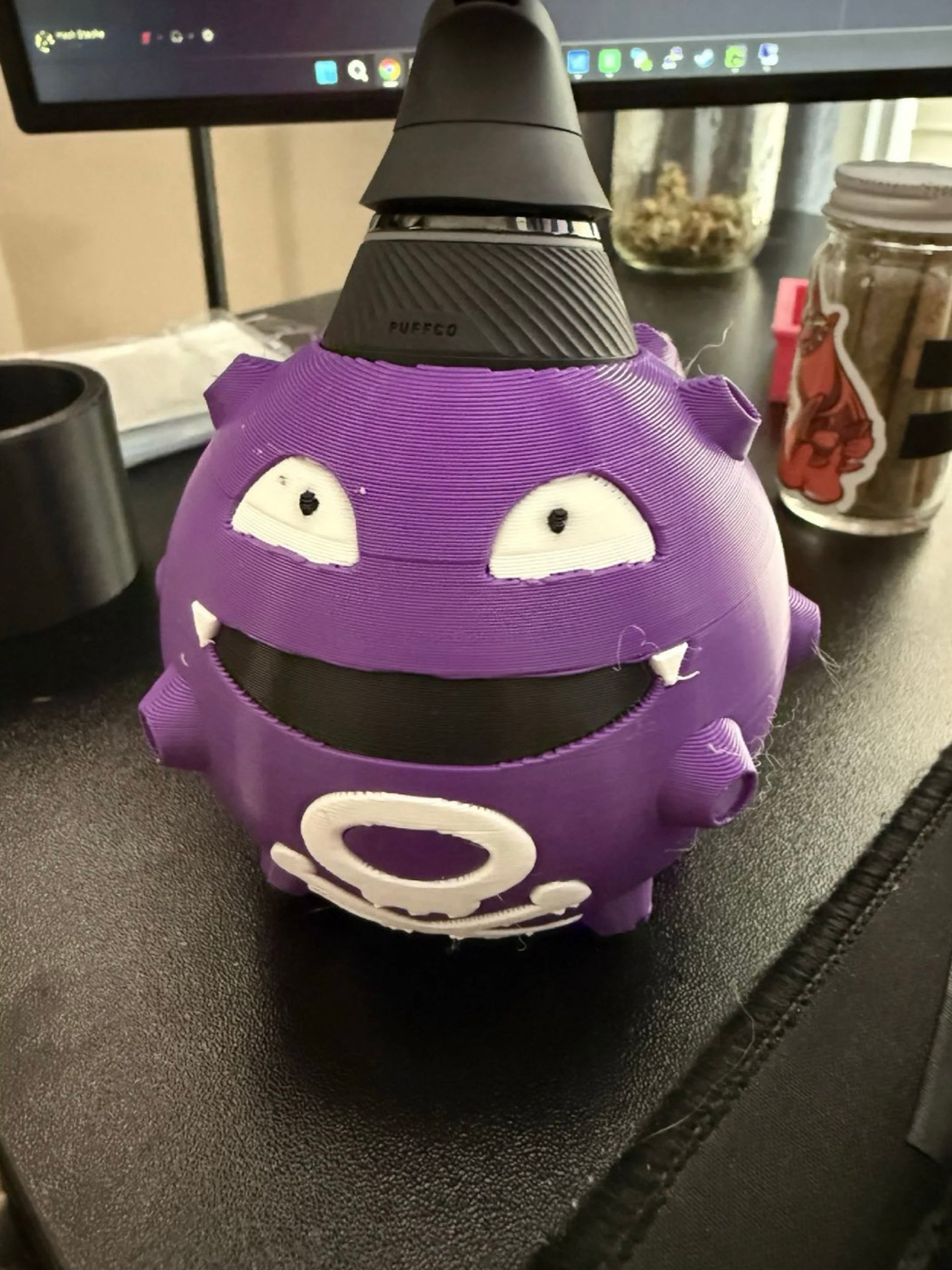 Preview pic of Custom 3D Koffing Stand for Puffco Proxy Core